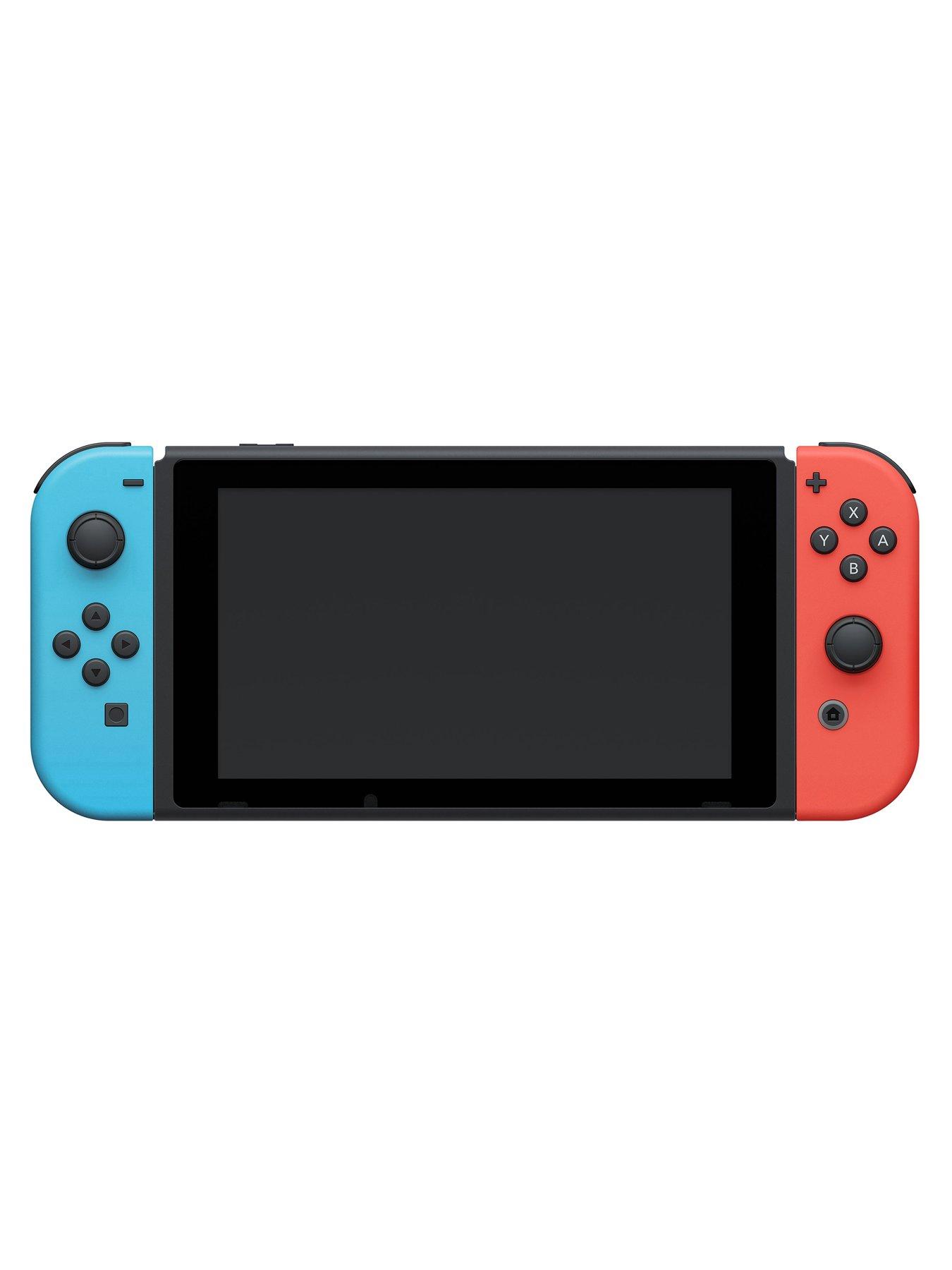 Image 3 of 7 of Nintendo Switch Console + Rematch Wireless Controller&nbsp;- Invincible Mario + Airlite Fit Ghost Purple Headset