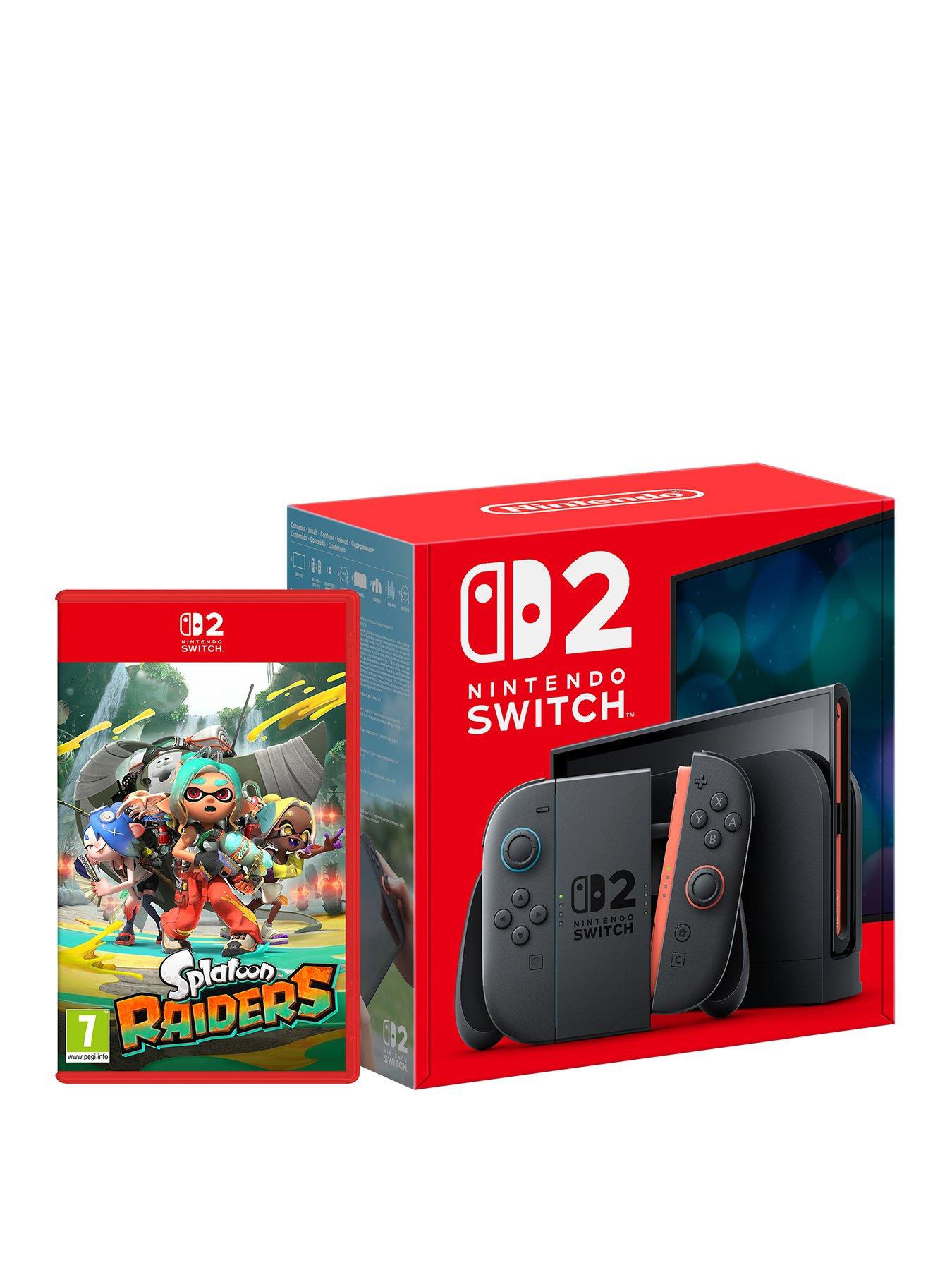 Nintendo Switch 2 Console + Splatoon Raiders in One Colour