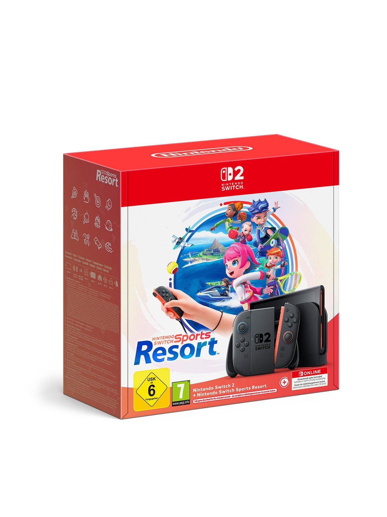 Nintendo Switch 2 Console + Nintendo Switch Sports Resort Bundle in One Colour