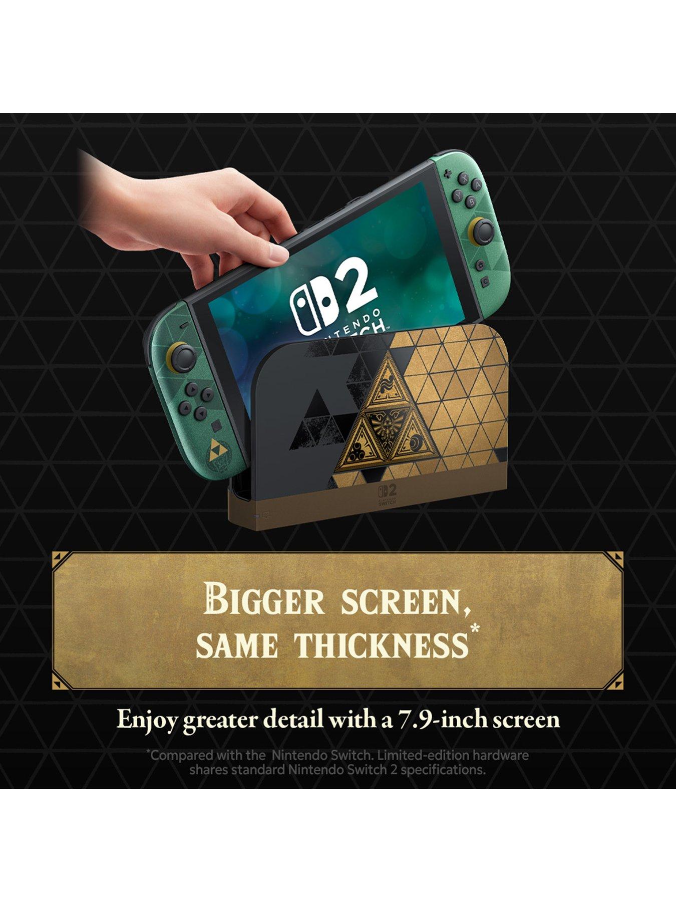Image 4 of 7 of Nintendo Switch 2 The Legend of Zelda 40th Anniversary Edition Console + The Legend of&nbsp;Zelda:&nbsp;Ocarina of Time + The Legend of Zelda 40th Anniversary Edition Pro Controller
