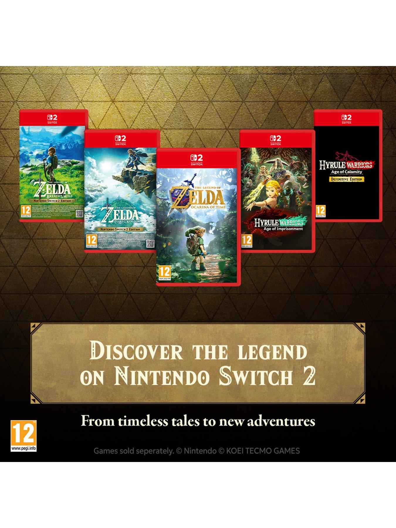 Image 5 of 7 of Nintendo Switch 2 The Legend of Zelda 40th Anniversary Edition Console + The Legend of&nbsp;Zelda:&nbsp;Ocarina of Time + The Legend of Zelda 40th Anniversary Edition Pro Controller