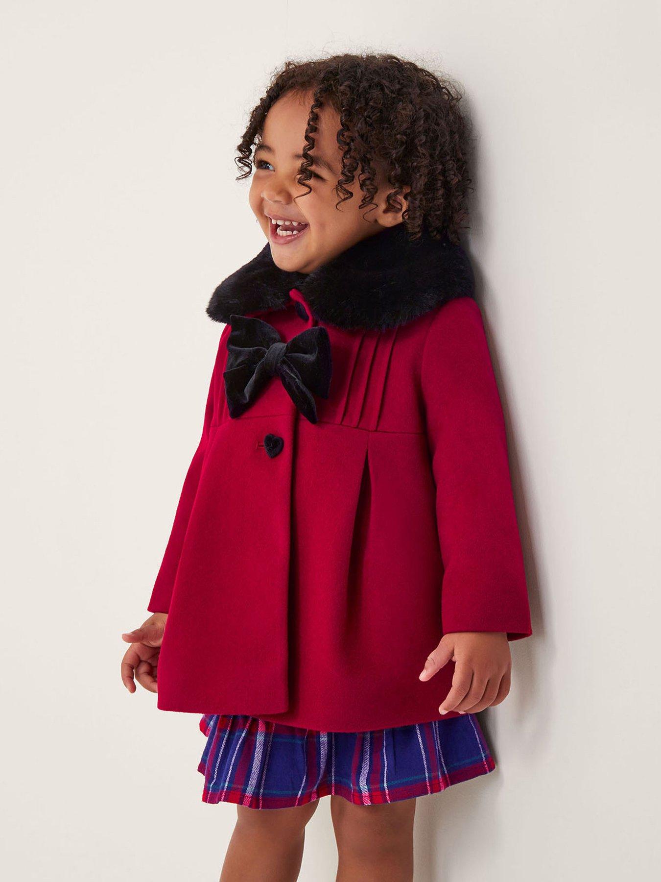 monsoon-baby-girls-fluffy-collar-bow-coat-red
