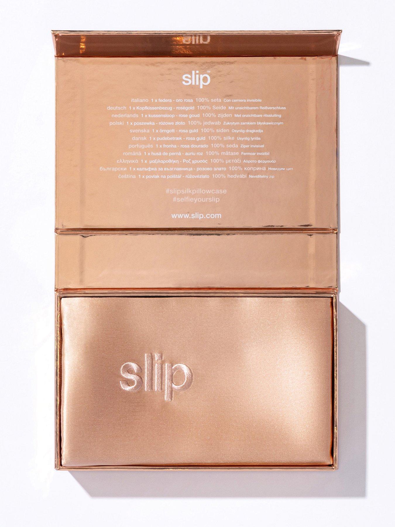 Image 4 of 5 of Slip Pure Silk Pillowcase - Rose Gold