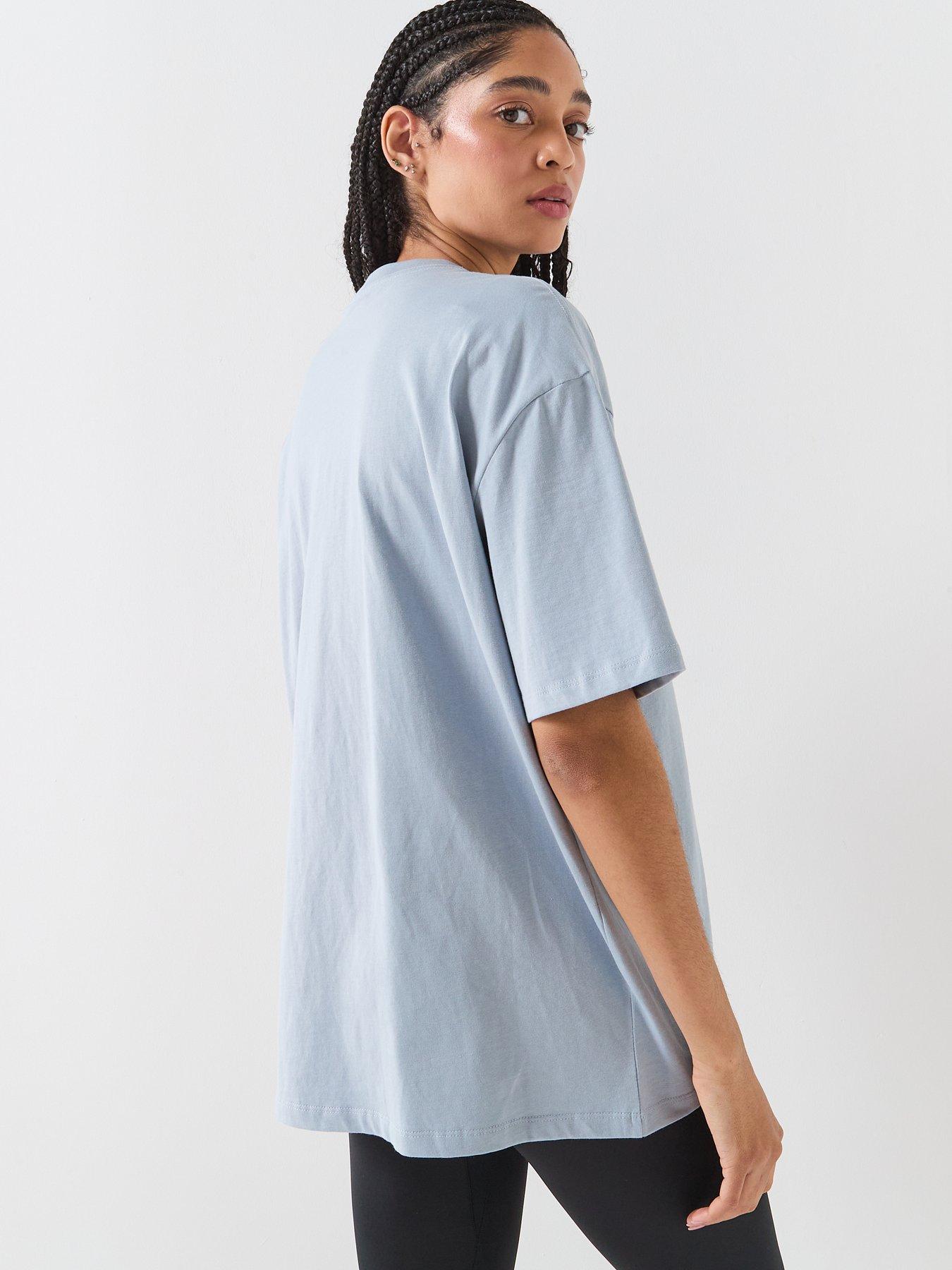 the-north-face-womens-essential-simple-dome-oversized-t-shirt-bluestillFront