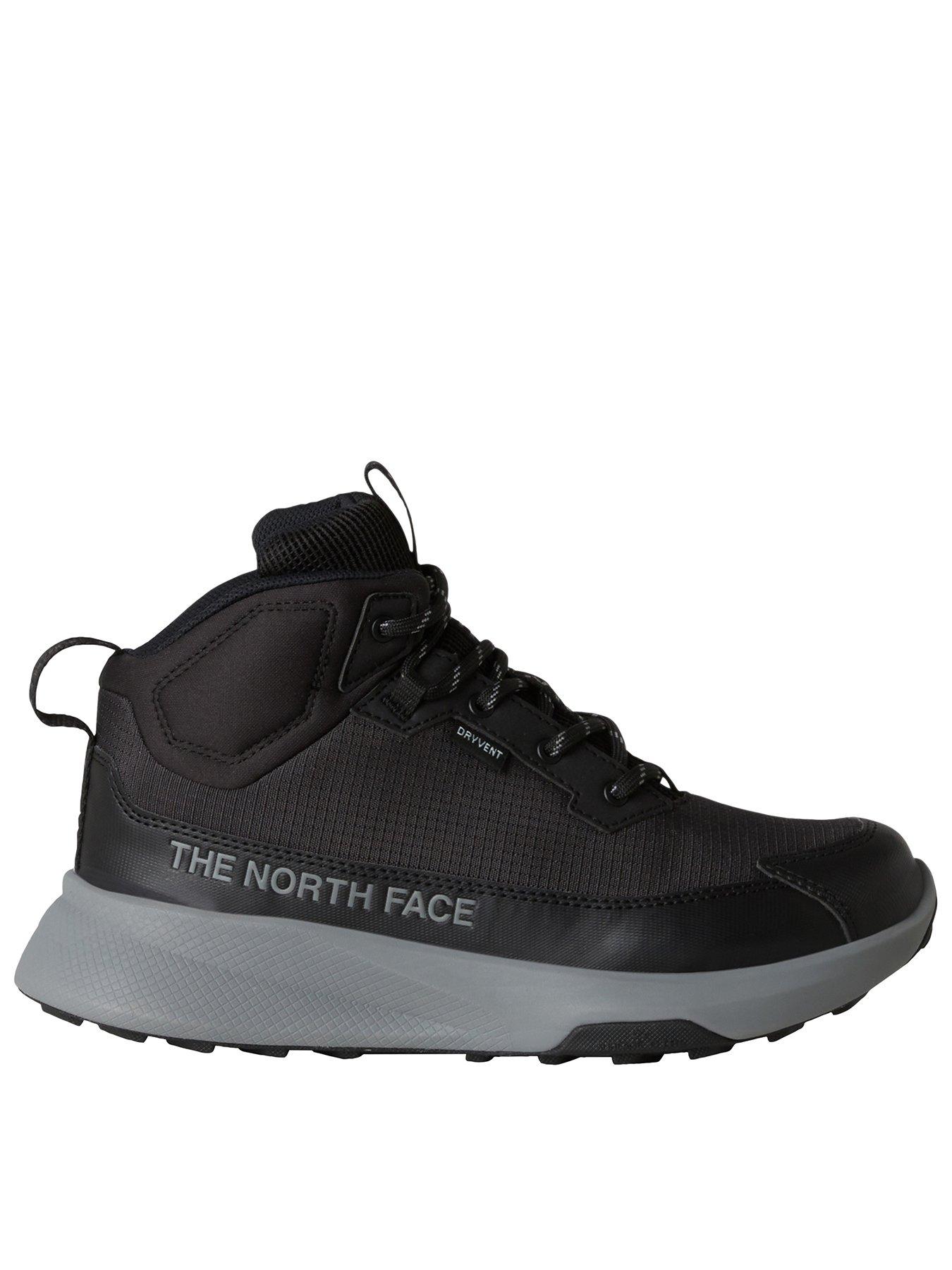 the-north-face-junior-unisex-fastpack-ii-waterproof-mid-walking-boots-blackfront