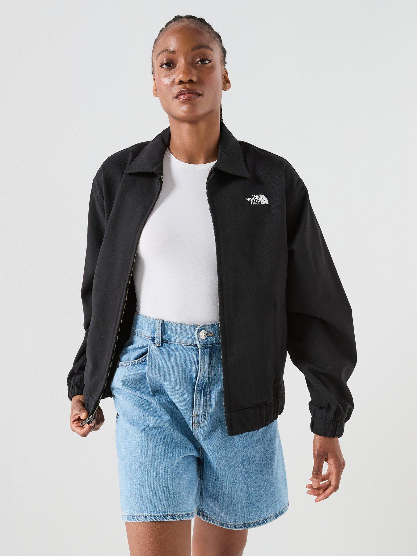 Image 1 of 5 of The North Face Womens Twill Collared Jacket - Black