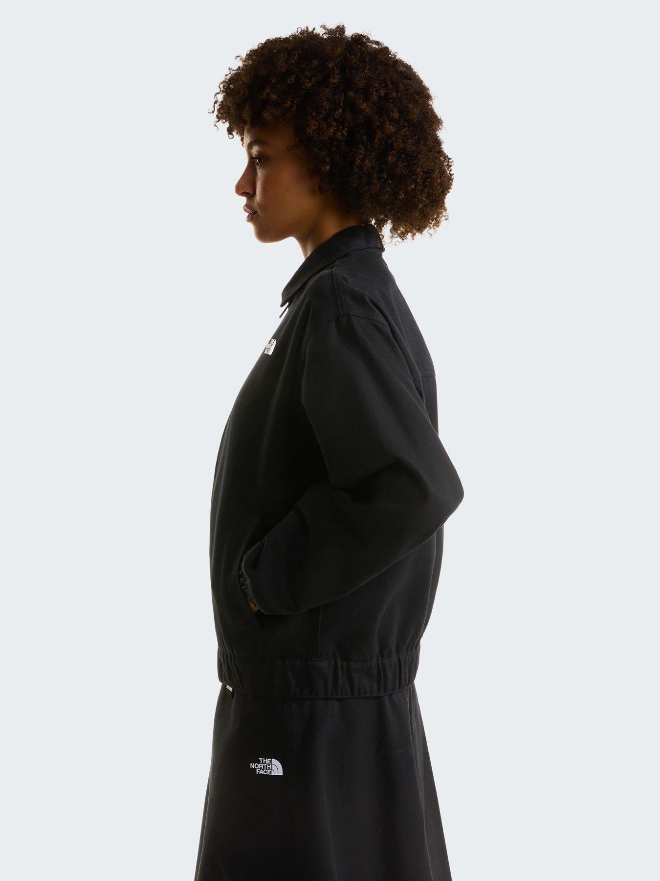 Image 5 of 5 of The North Face Womens Twill Collared Jacket - Black