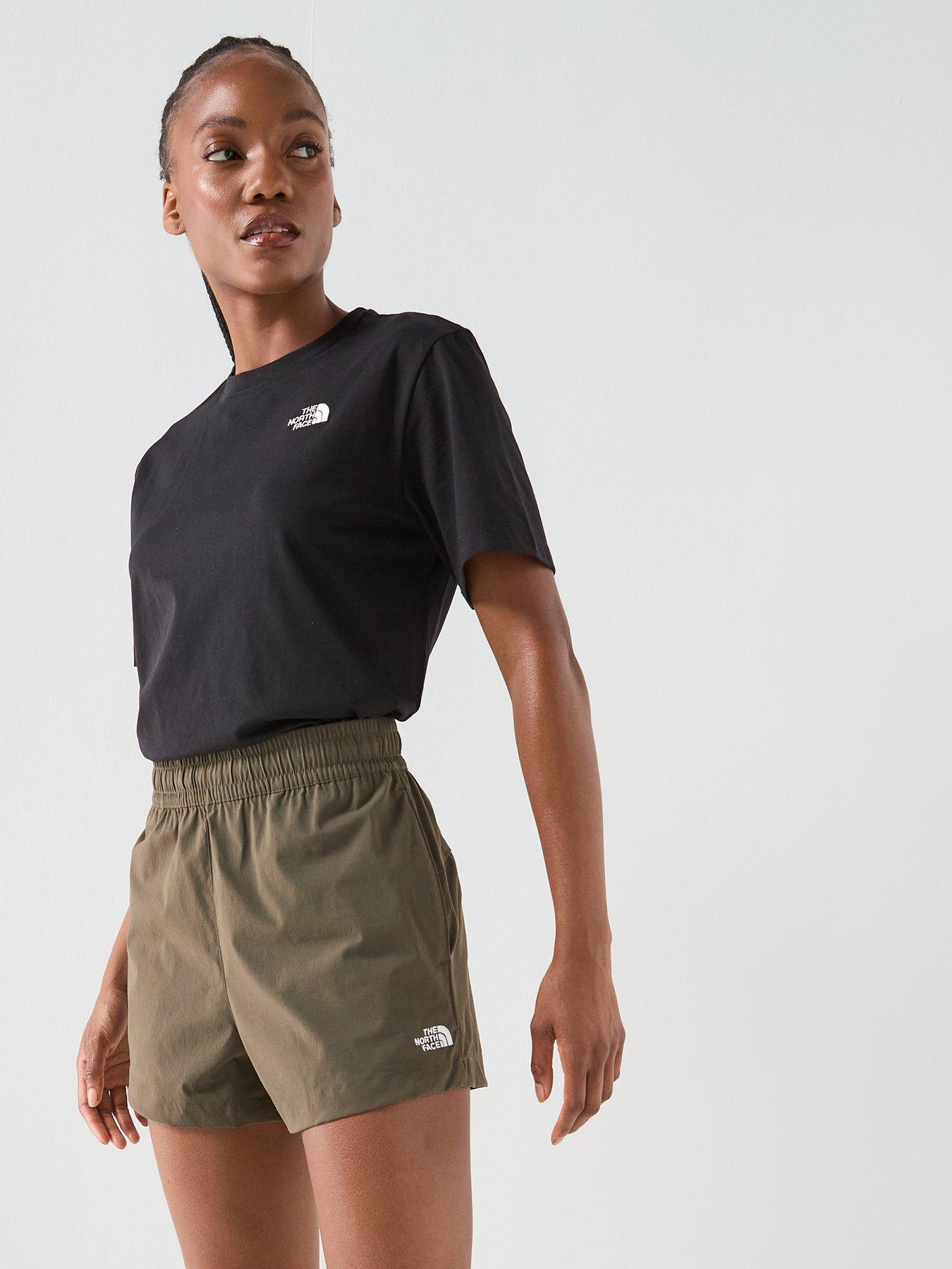 the-north-face-womens-class-v-pathfinder-pull-on-shorts-greenoutfit