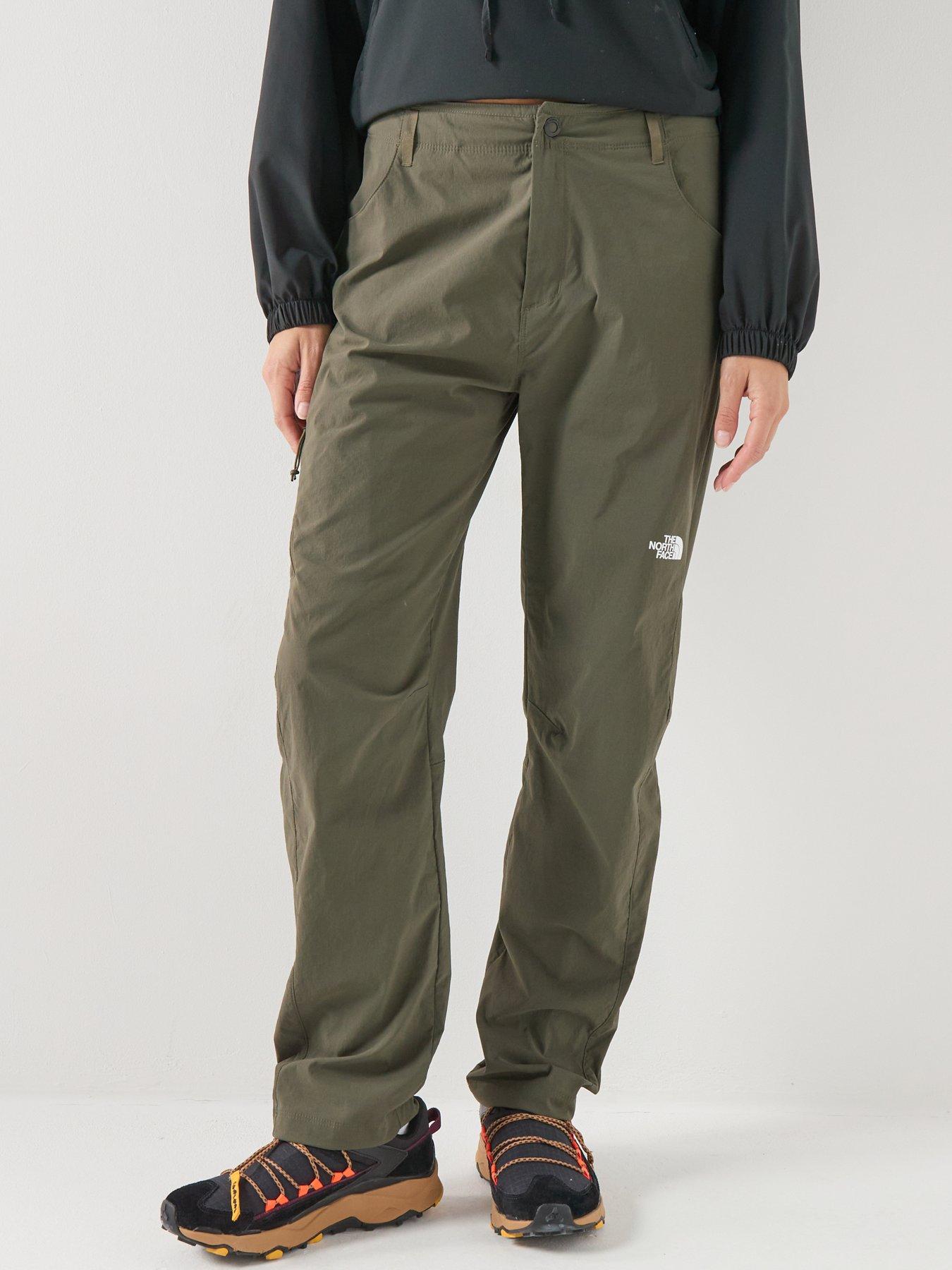 Image 1 of 6 of The North Face Womens Exploration Walking Trousers - Green