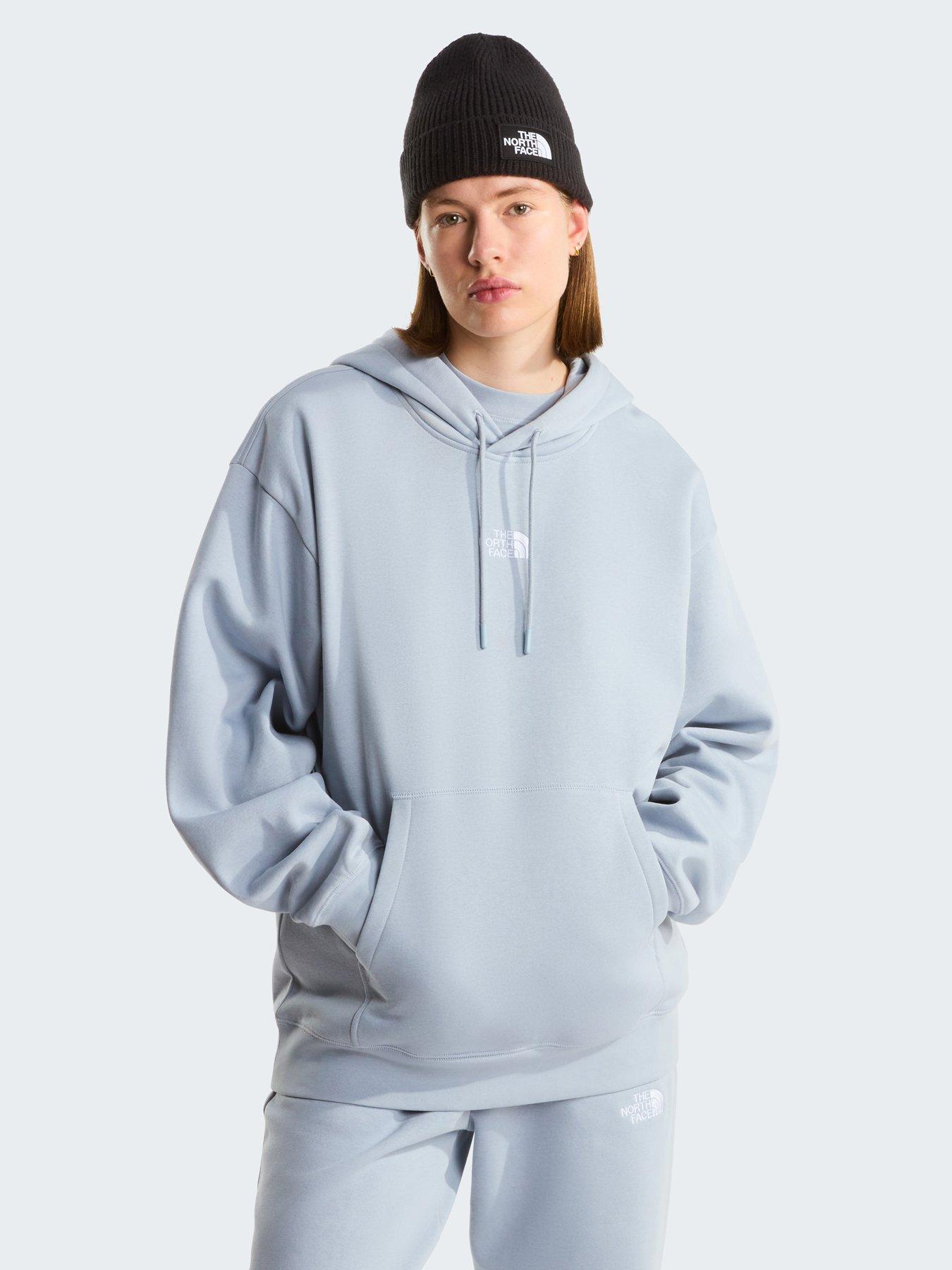 The North Face Womens Essential Oversized Hoodie - Grey