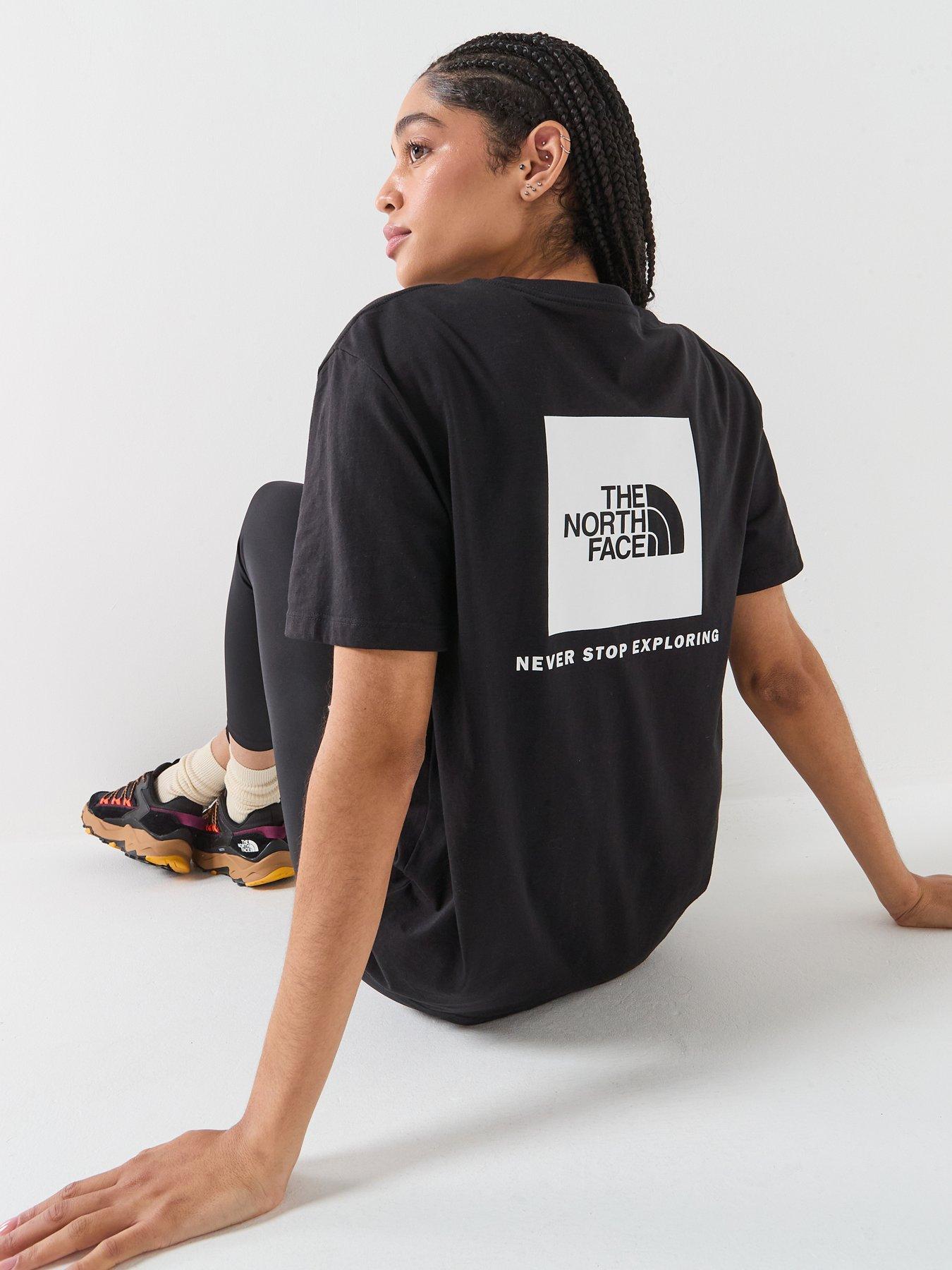The North Face Womens Evolution Half Dome Relaxed T-Shirt - Black
