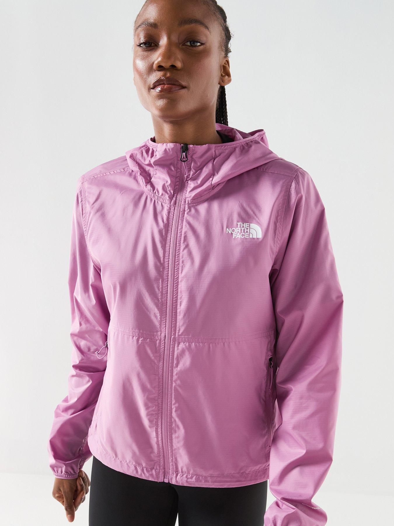 Image 4 of 4 of The North Face Womens Cyclone Wind Jacket - Pink