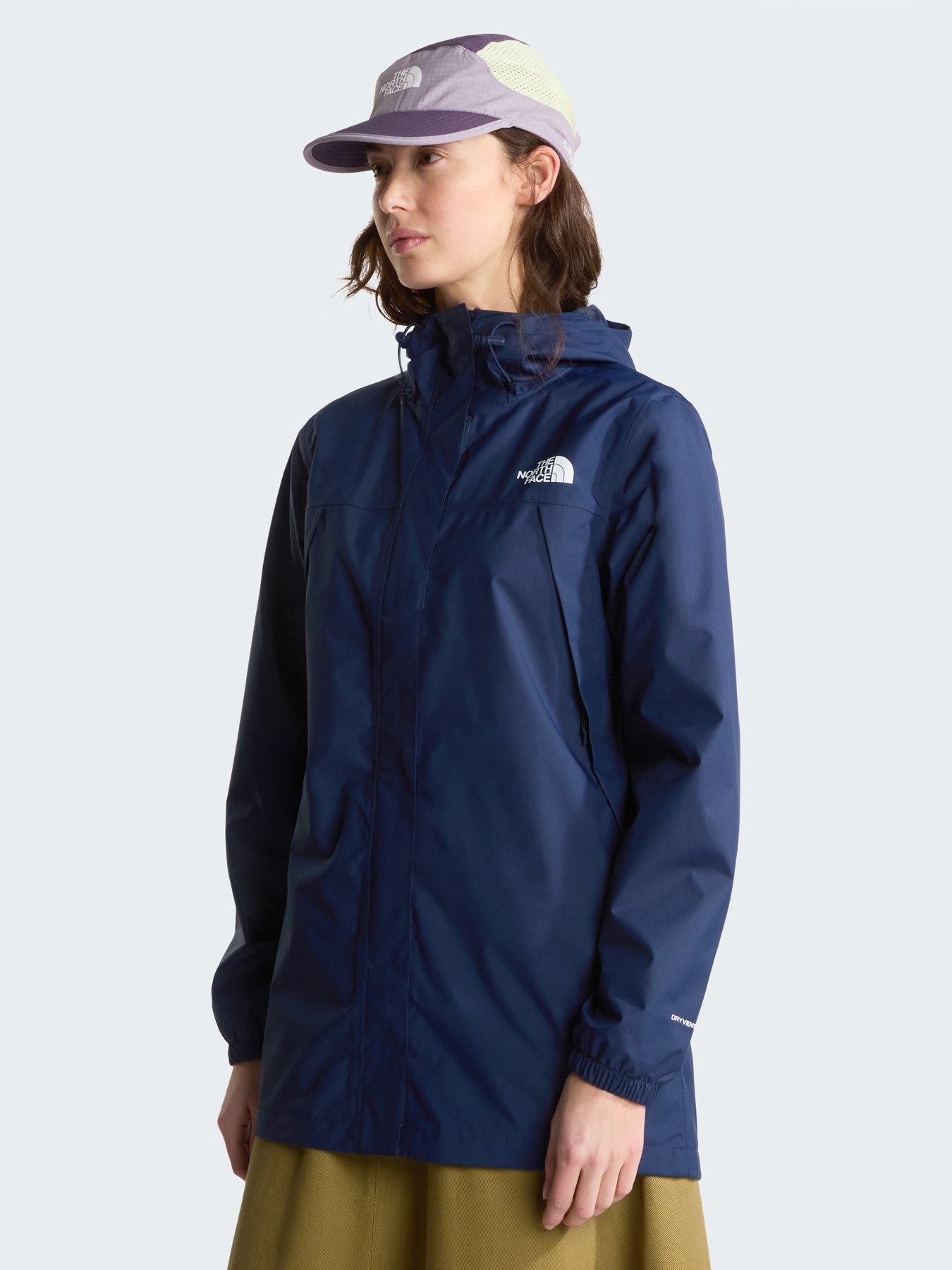 the-north-face-womens-antora-rain-parka-navyfront