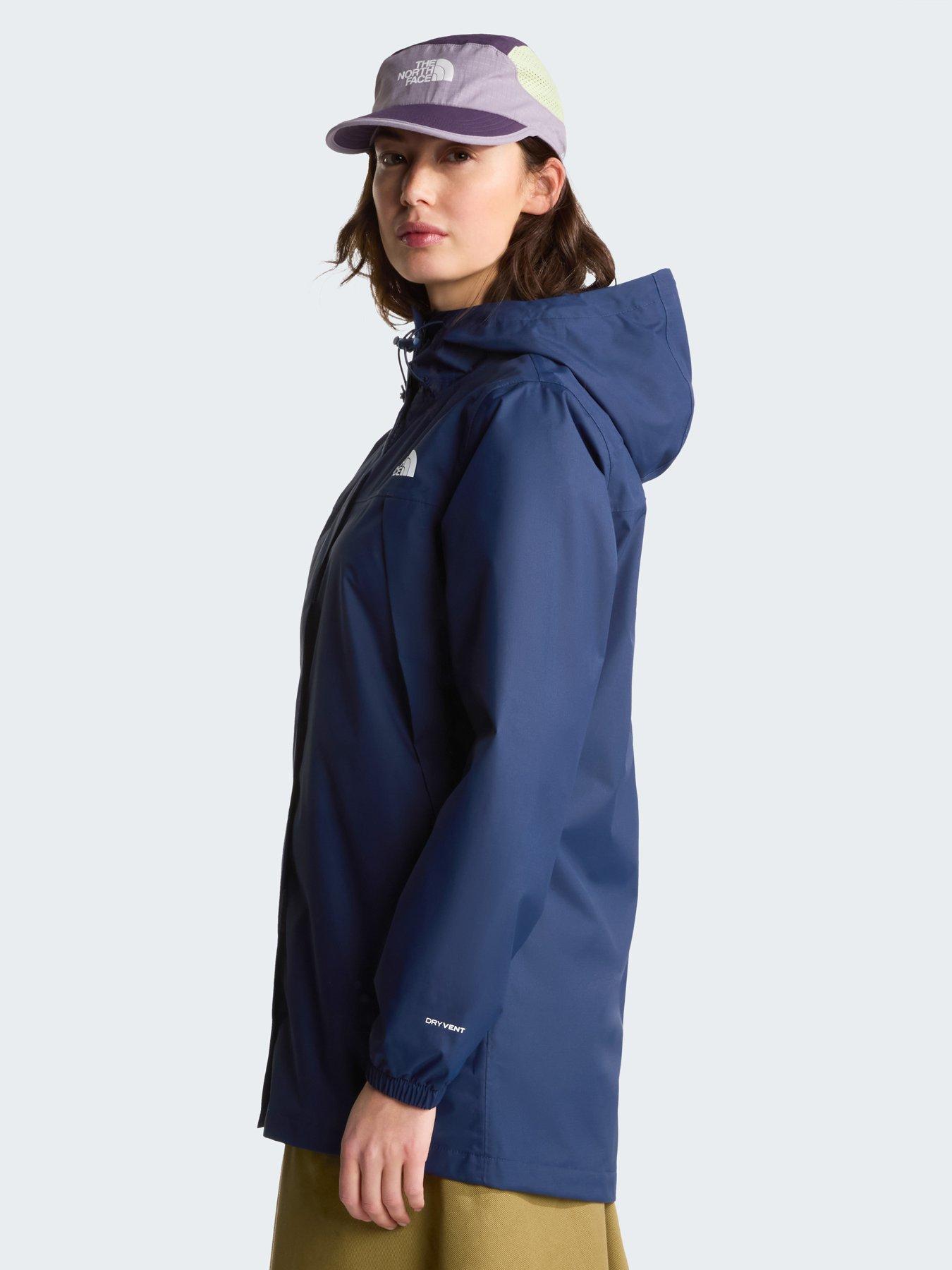 the-north-face-womens-antora-rain-parka-navydetail
