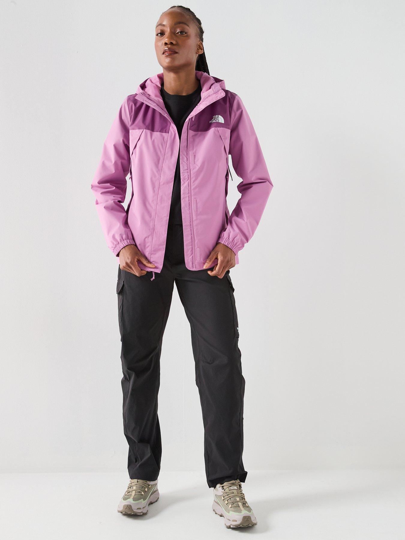 Image 3 of 5 of The North Face Womens Antora Rain Jacket - Pink