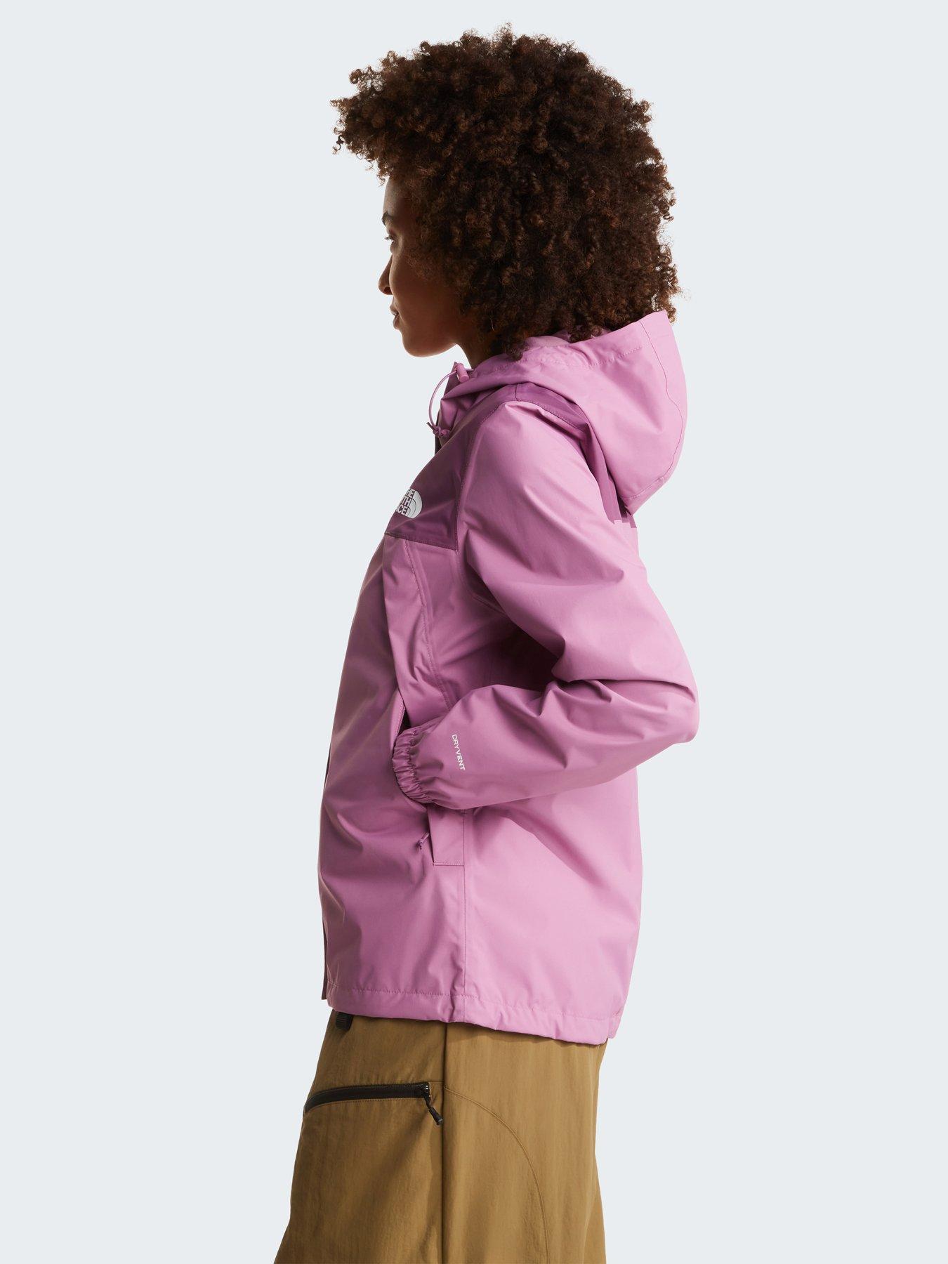 Image 5 of 5 of The North Face Womens Antora Rain Jacket - Pink