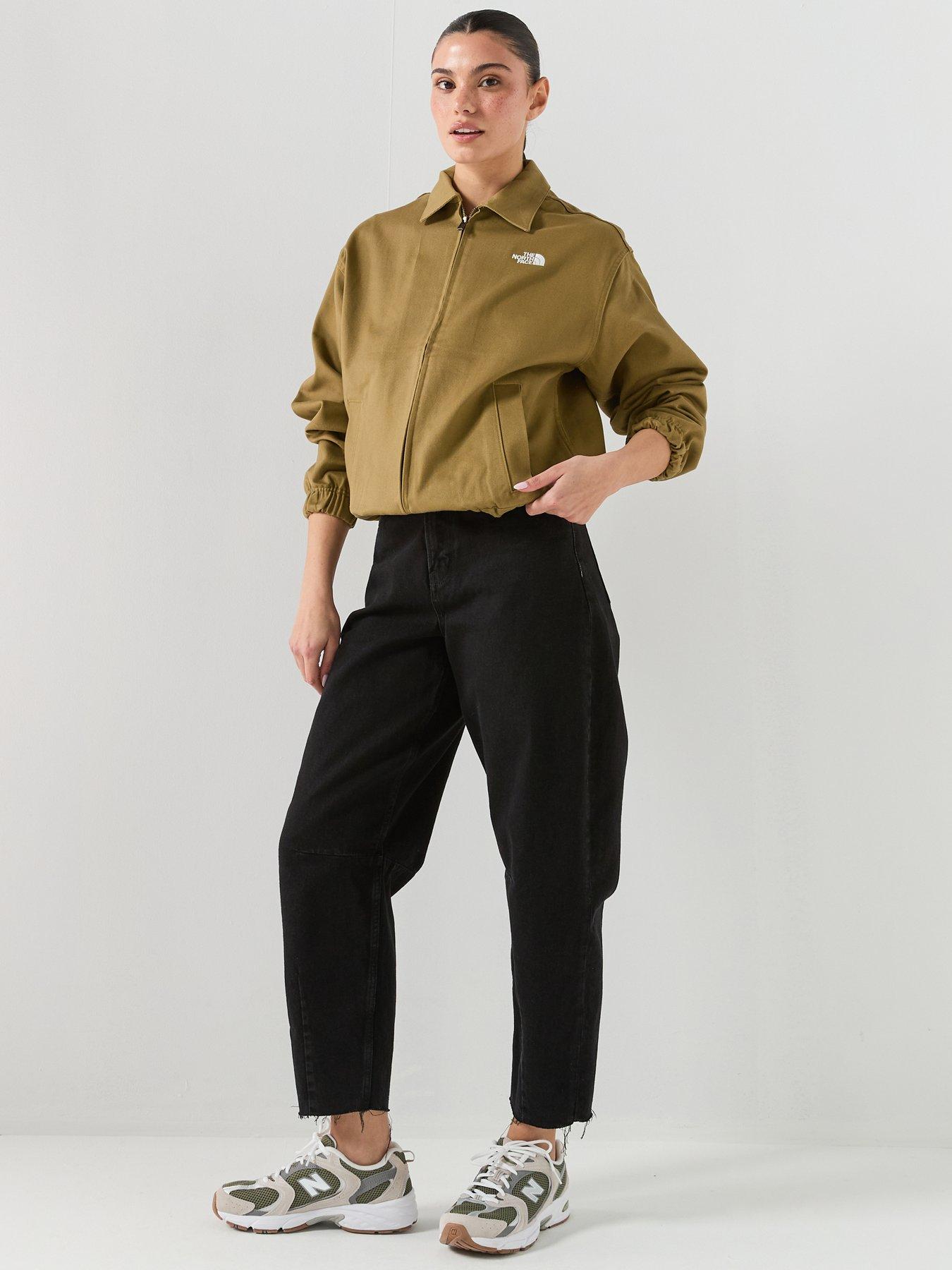 Image 3 of 5 of The North Face Womens Twill Collared Jacket - Brown