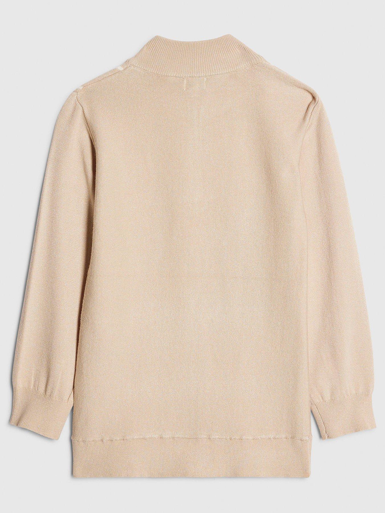 river-island-older-boys-zip-funnel-neck-top-beigeback