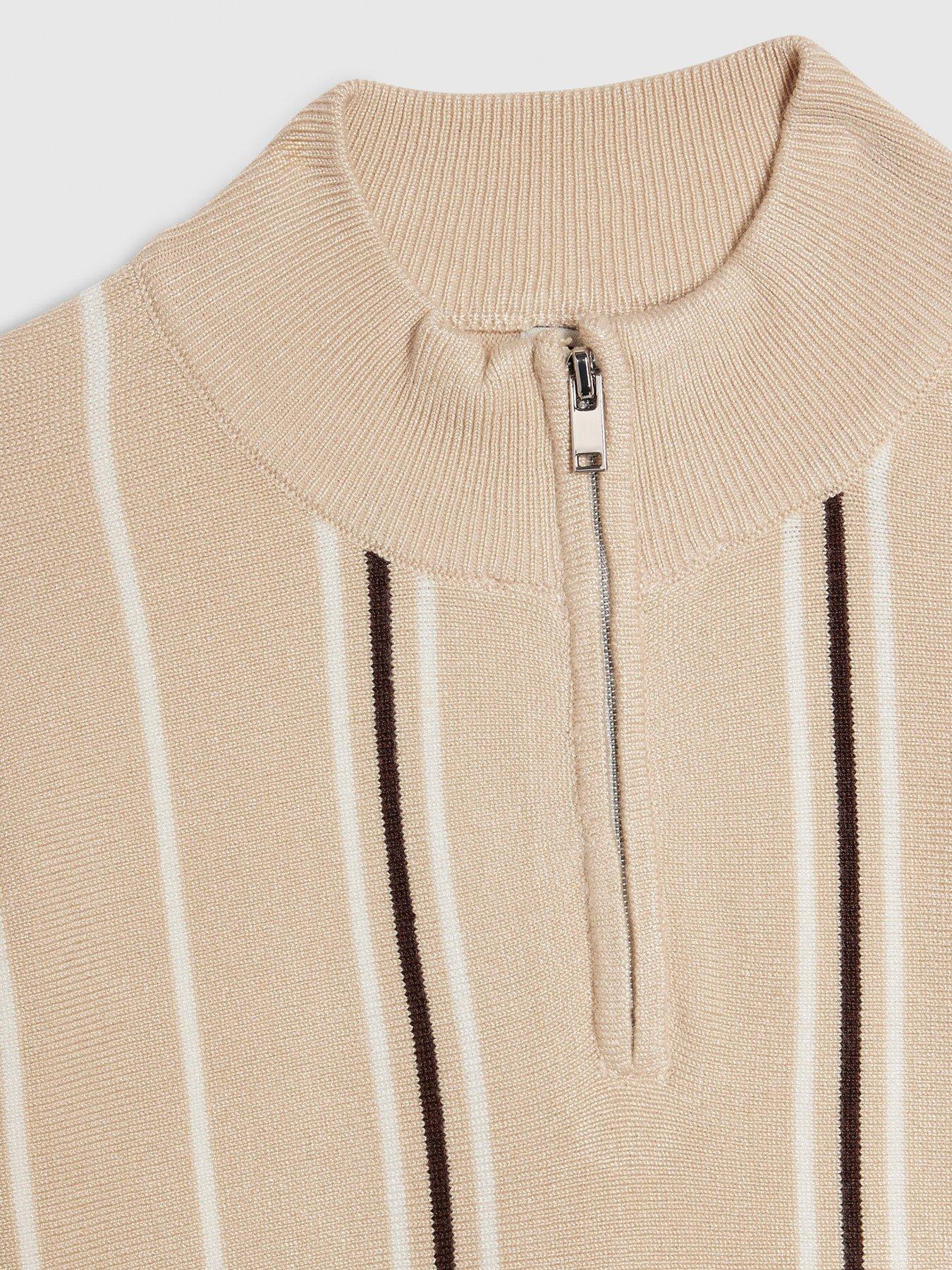 river-island-older-boys-zip-funnel-neck-top-beigeoutfit