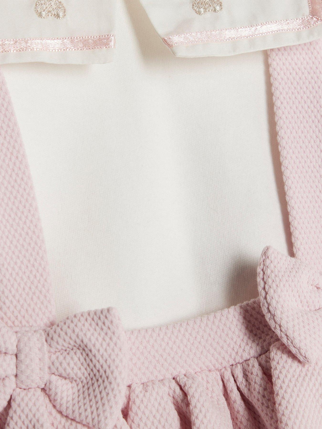 river-island-baby-girls-sailor-collar-bow-romper-set-pinkdetail