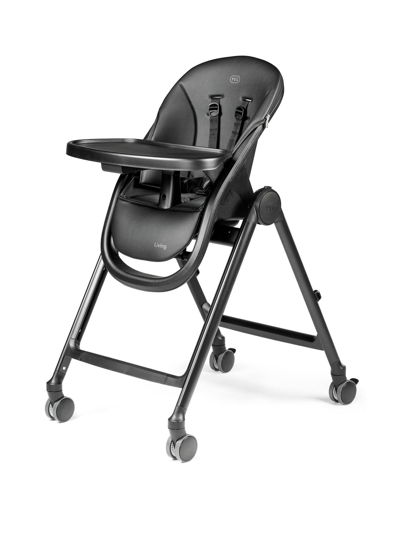 peg-perego-living-highchair-true-blackfront
