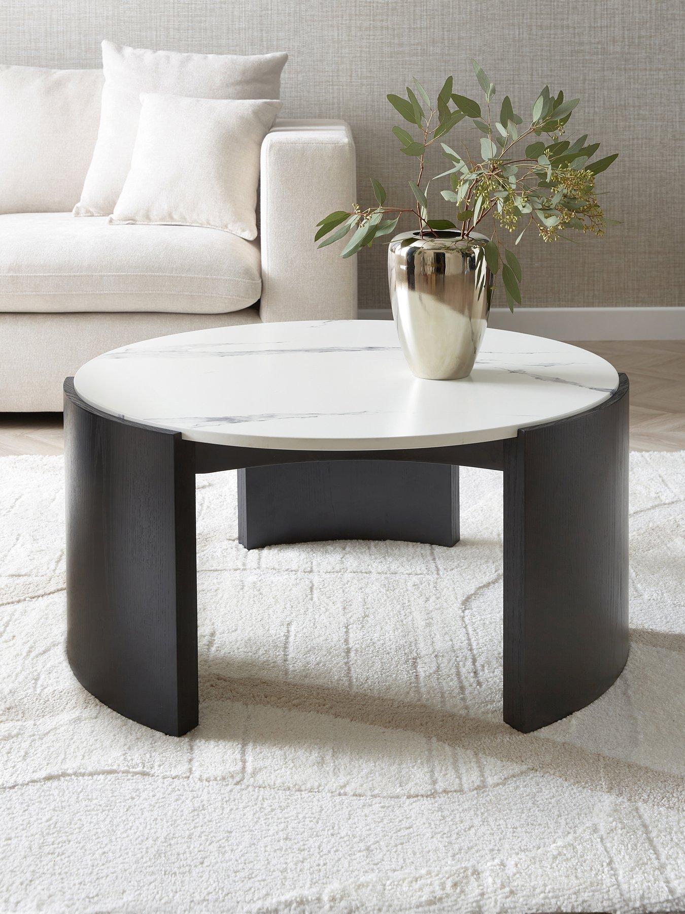 The Very Collection Verity Coffee Table - Black/White - FSC® Certified