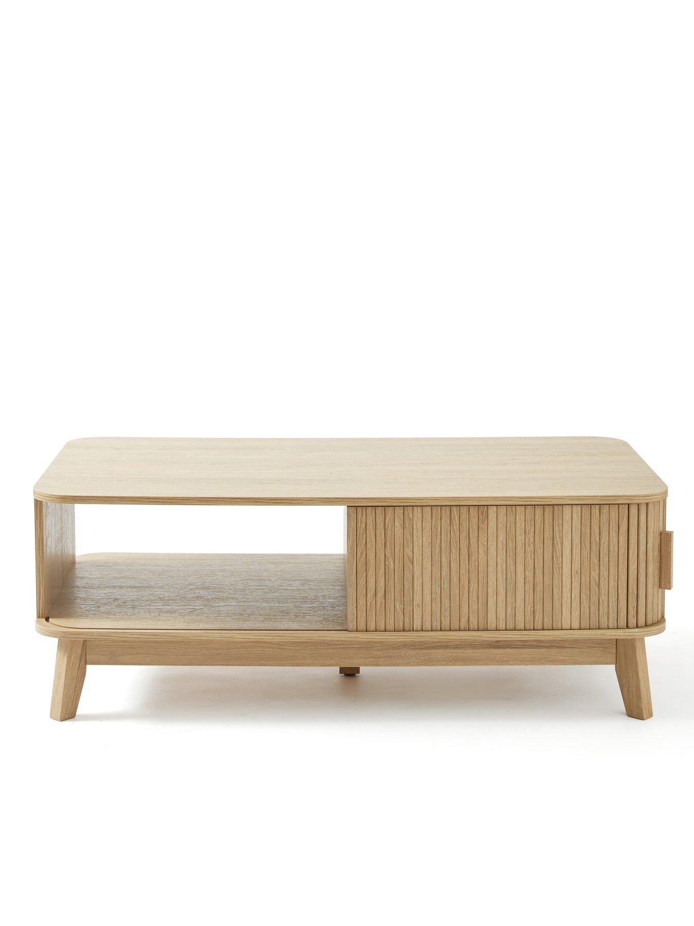 Image 4 of 7 of The Very Collection Louvre Coffee Table - Oak