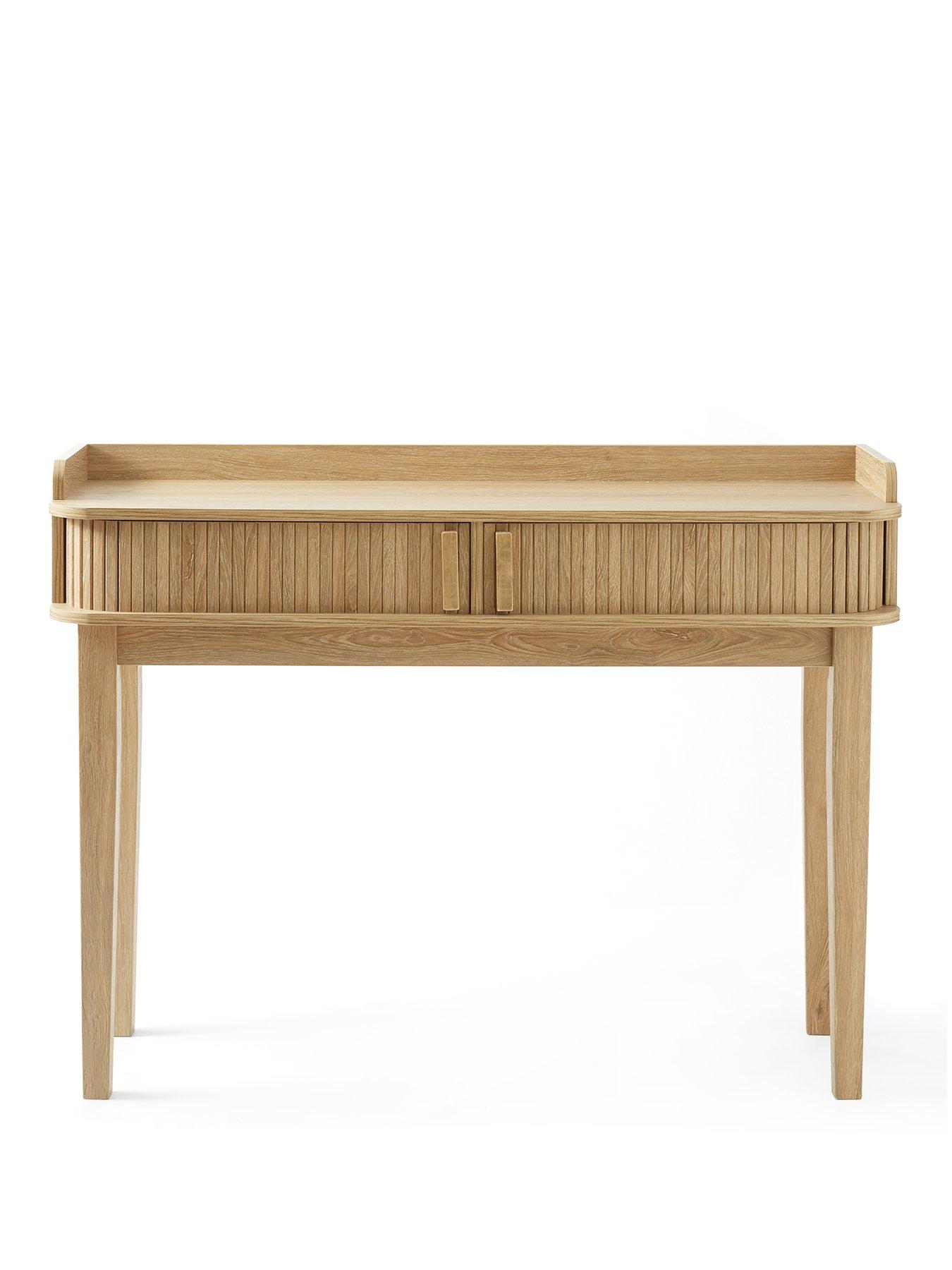 Image 2 of 7 of The Very Collection Louvre Console Table - Oak - FSC&reg; Certified