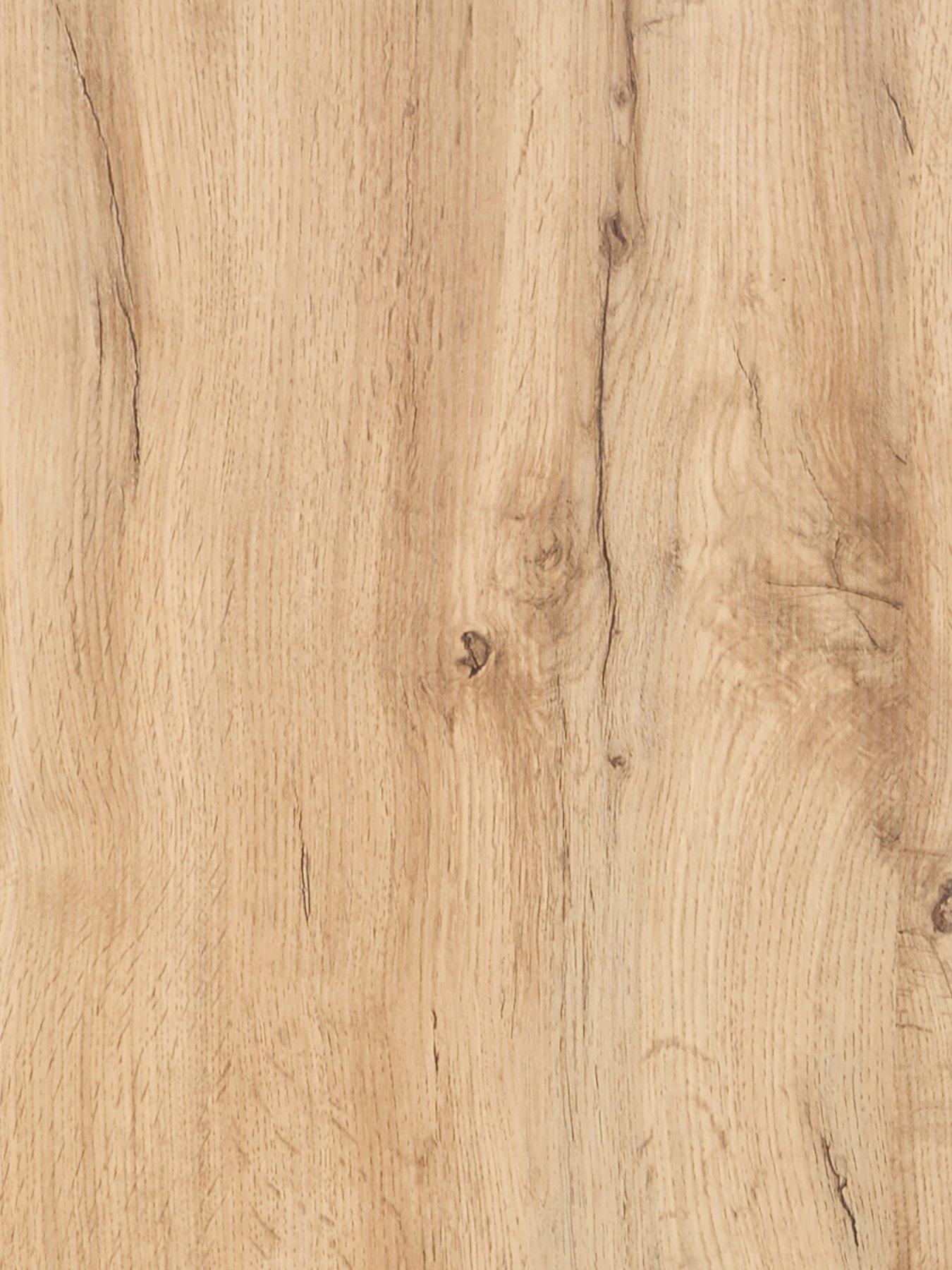 Image 7 of 7 of The Very Collection Mathers Console Table - Oak/Black - FSC&reg; Certified