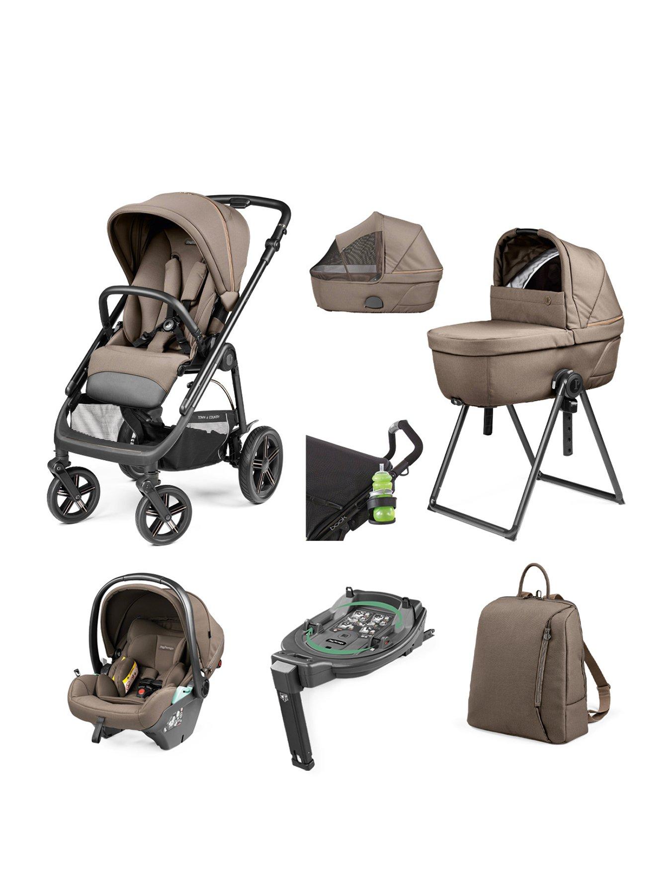 Peg Perego Veloce TC Deluxe Travel System - Pine Bark