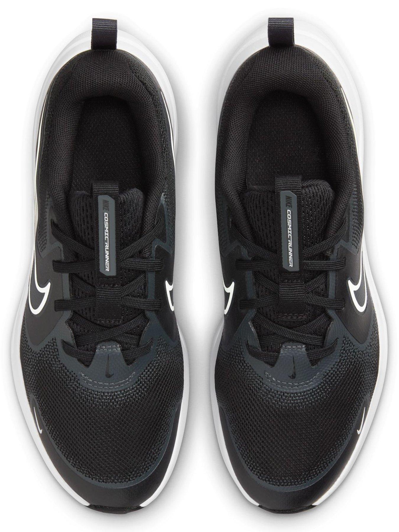 Image 4 of 7 of Nike Big Kids Cosmic Runner Road Running Trainers - Black