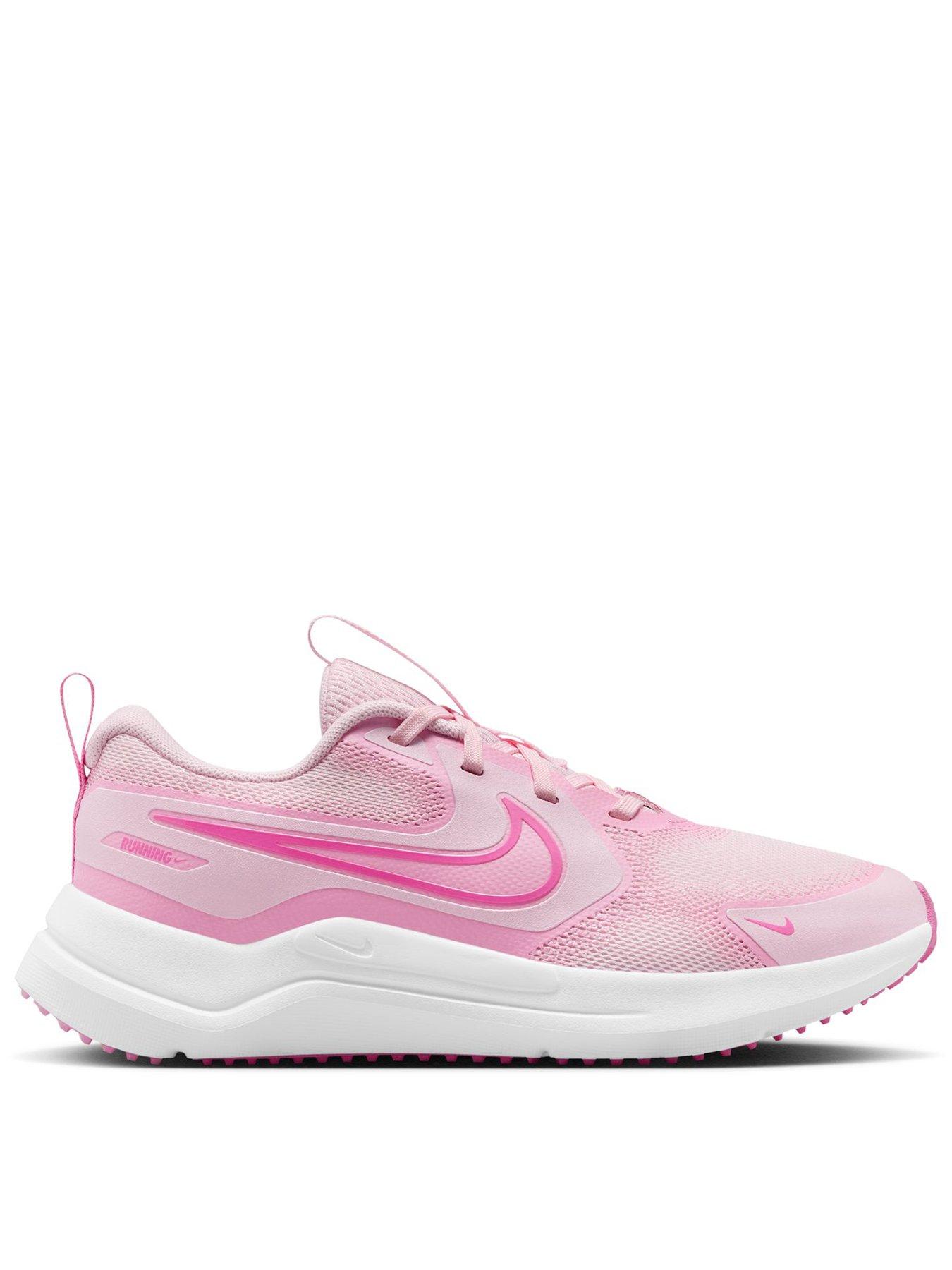 Nike Big Kids Cosmic Runner Road Running Trainers - Pink