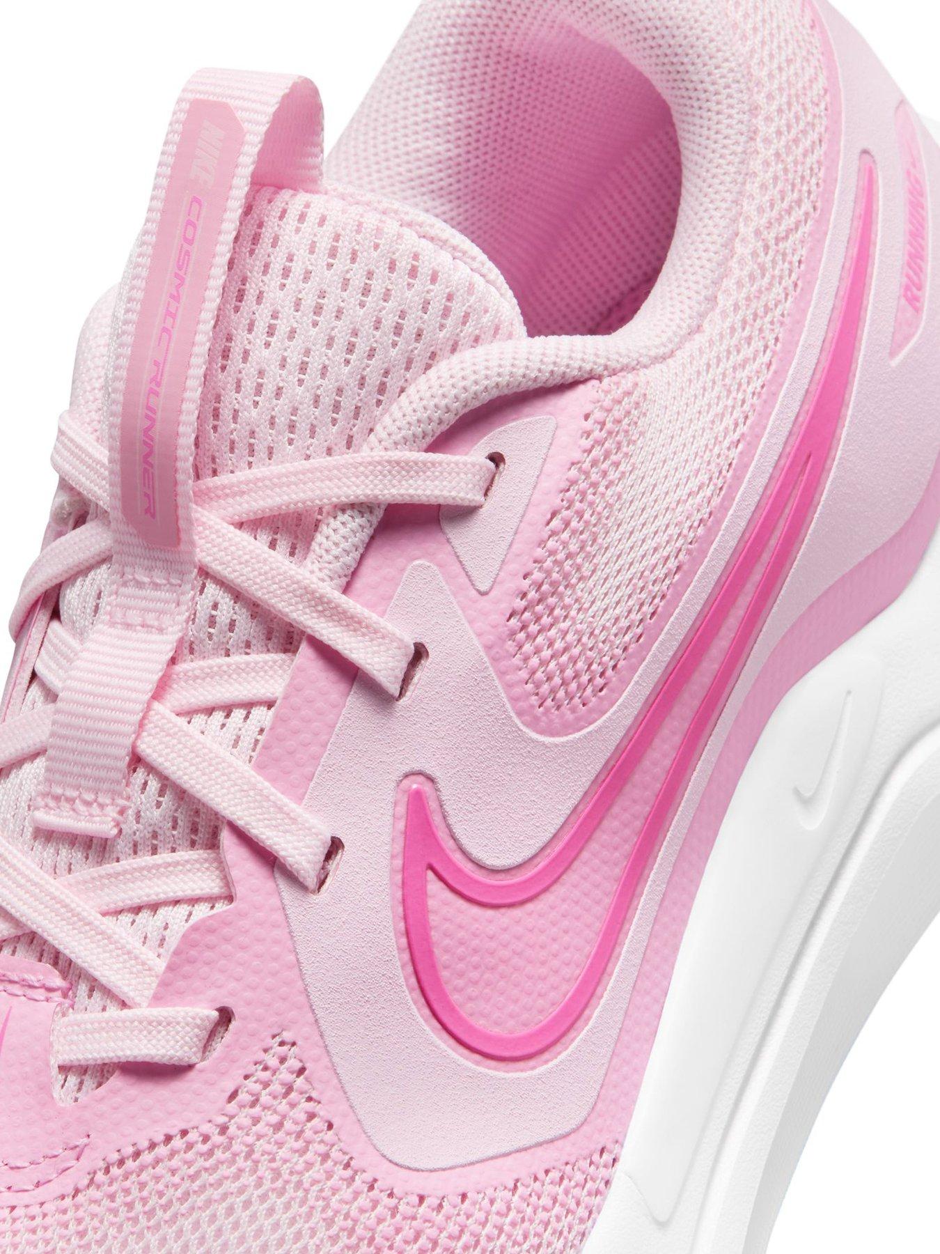 Image 7 of 7 of Nike Big Kids Cosmic Runner Road Running Trainers - Pink