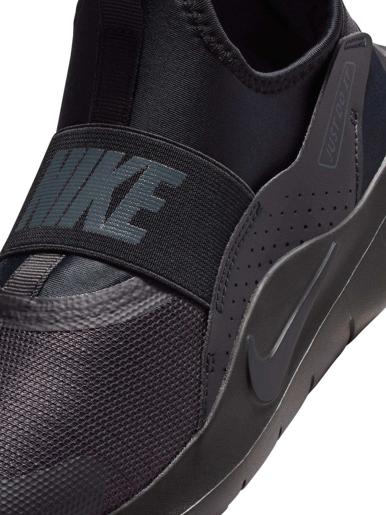 Image 7 of 7 of Nike Big Kids Flex Runner 4 Running Trainers - Black