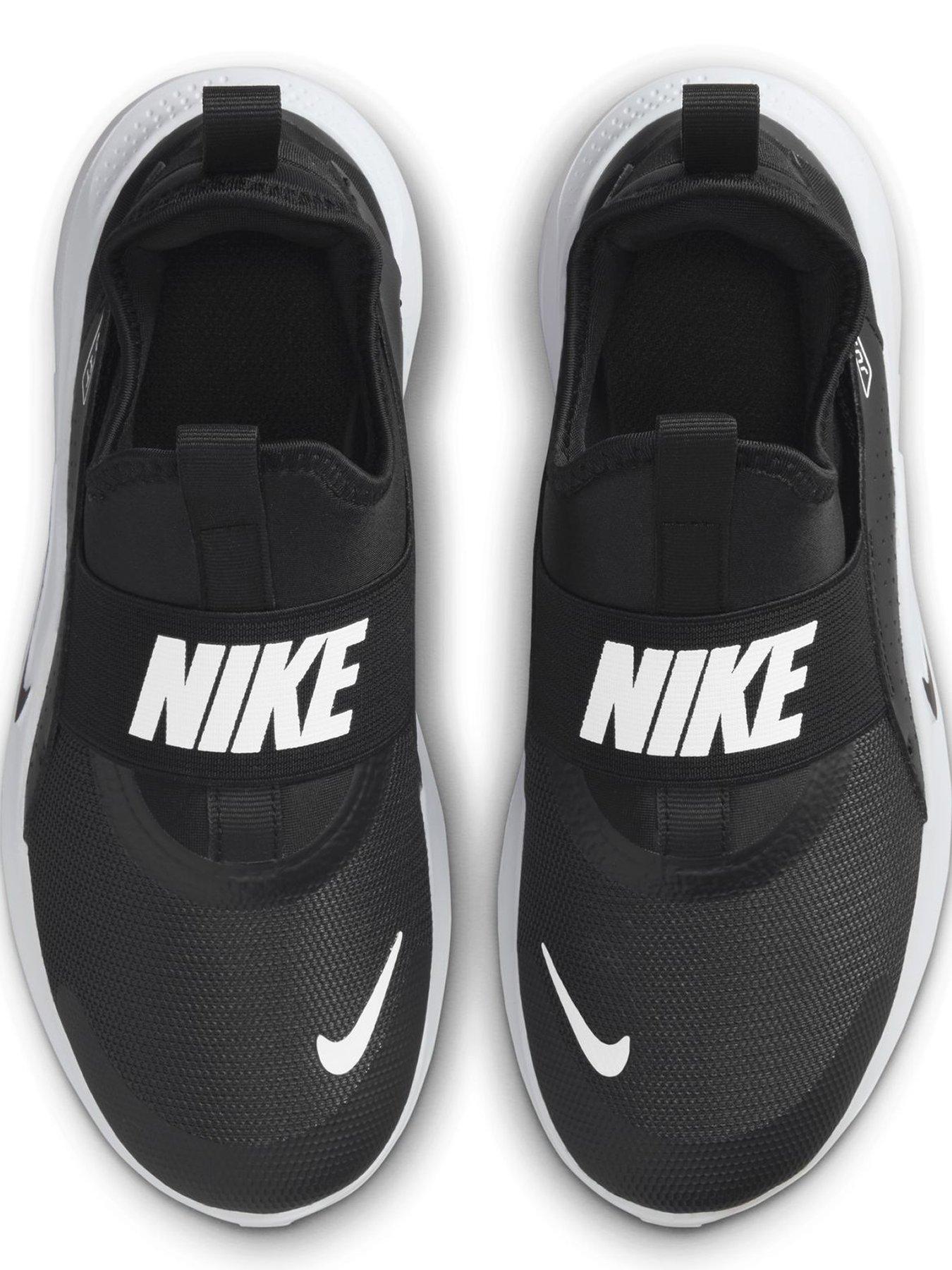 Image 4 of 7 of Nike Big Kids Flex Runner 4 Running Shoes - Black