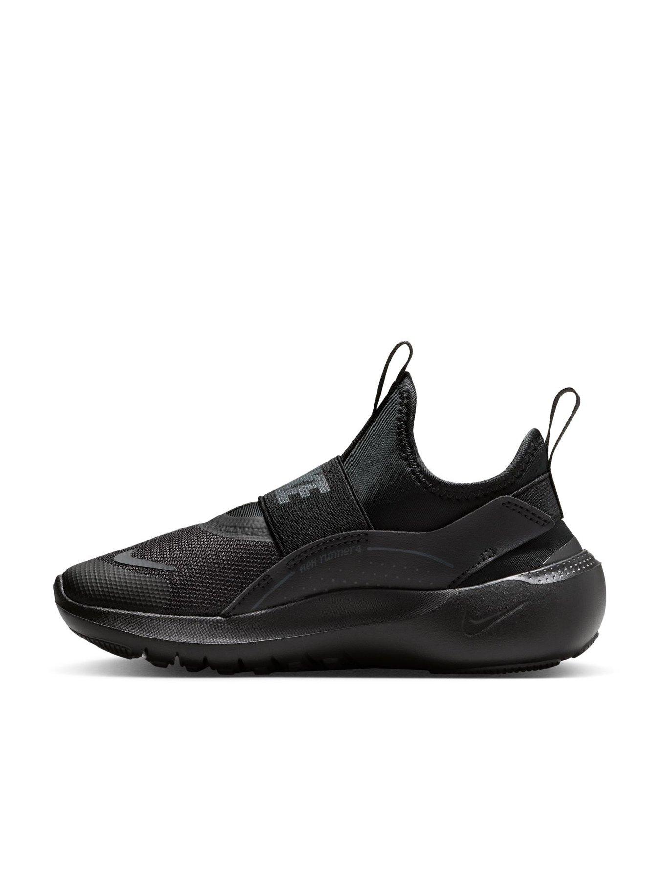Image 6 of 7 of Nike Little Kids' Flex Runner 4 Trainers - Black