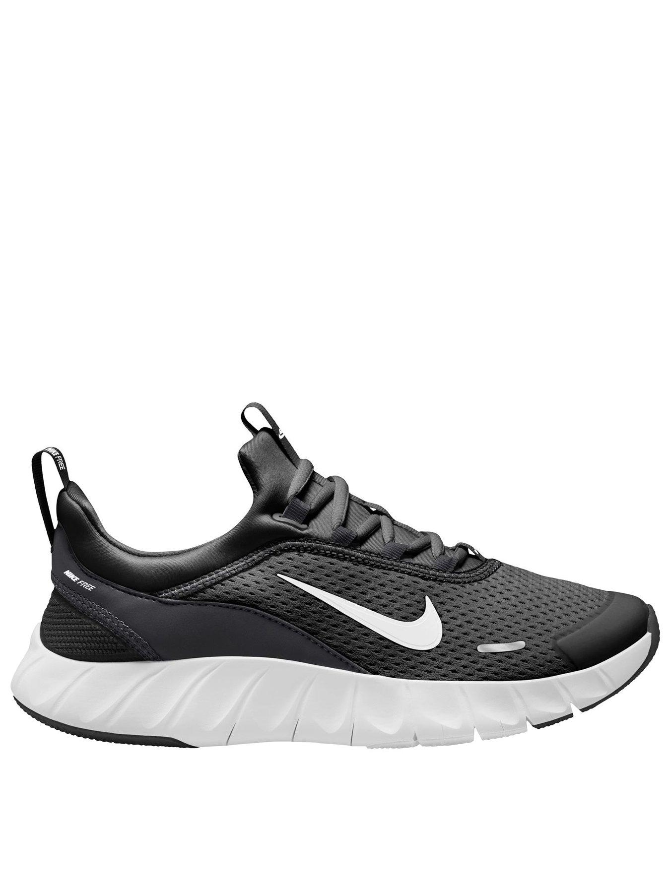 Nike Big Kids Free Ride Running Trainers - Black in Black/White-Anthracite