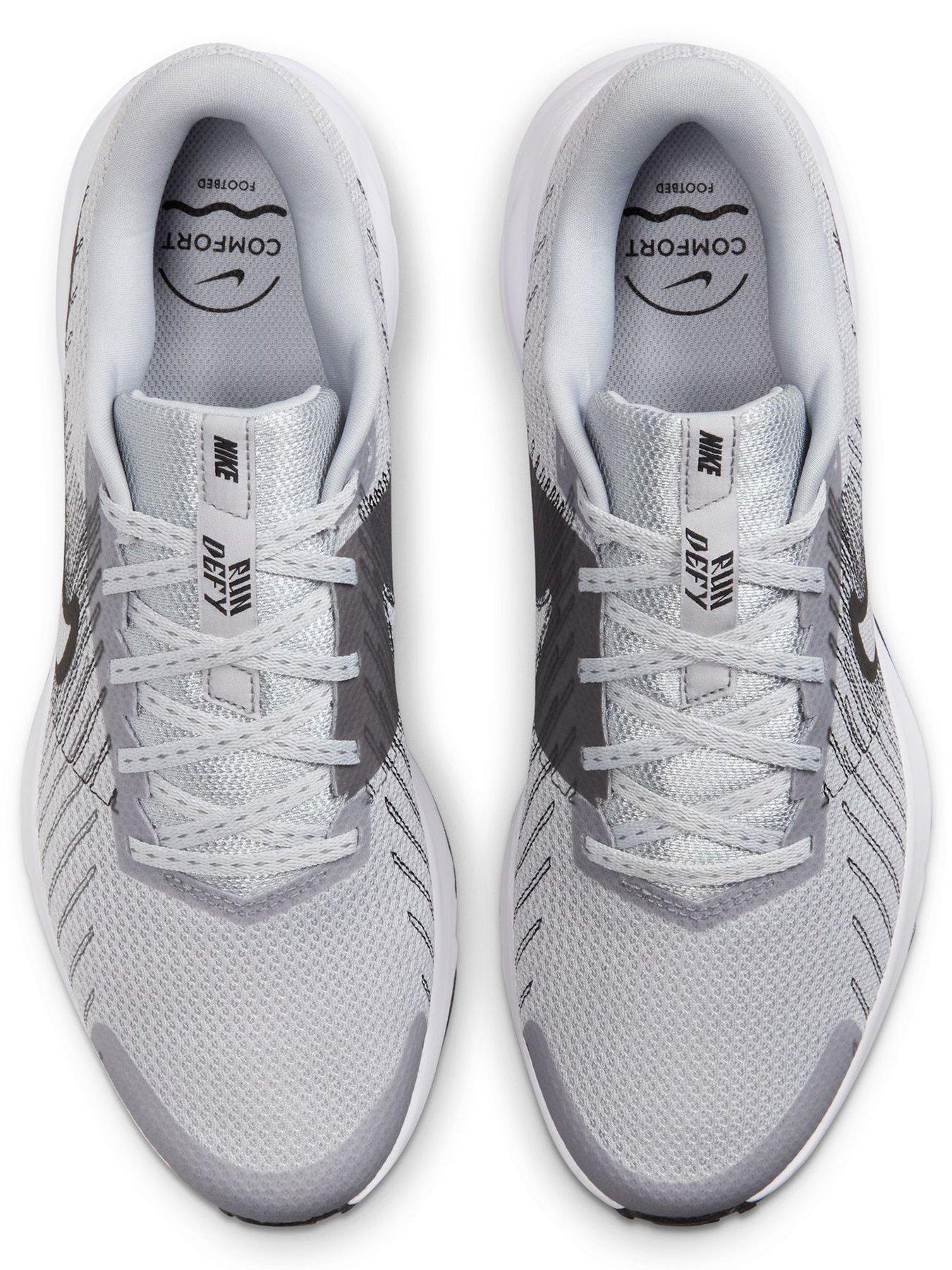 Image 4 of 7 of Nike Mens Running Run Defy Trainers - Grey