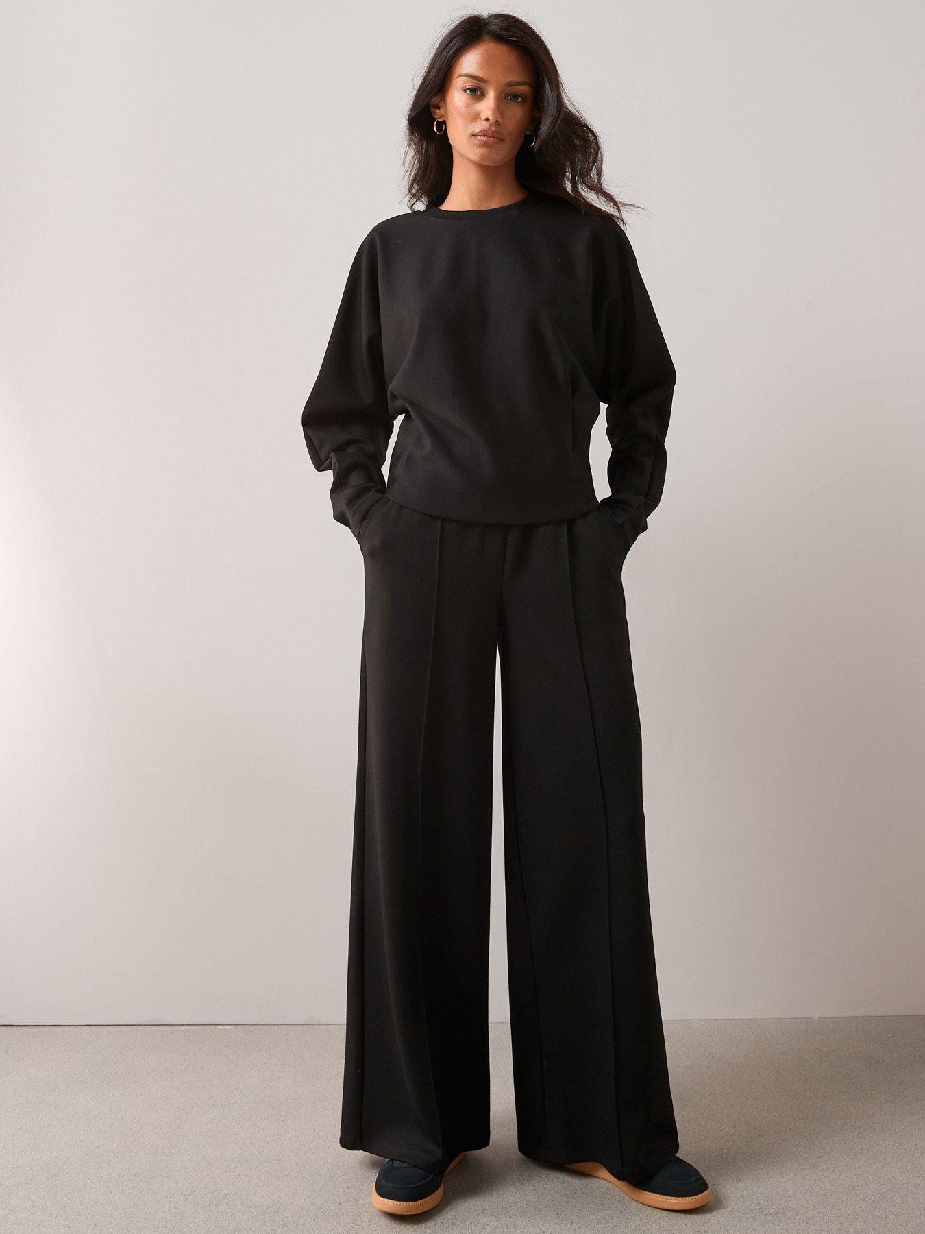 the-very-collection-soft-touch-long-sleeve-top-blackdetail