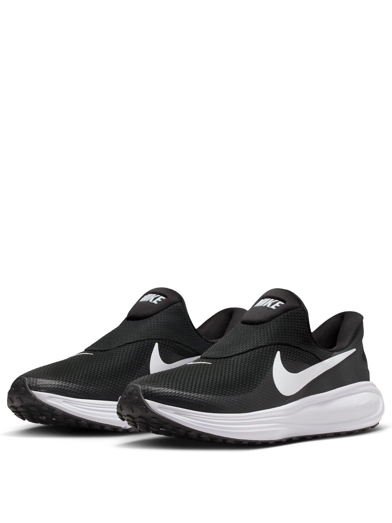 Image 2 of 7 of Nike Mens Running Revolution 8 EasyOn Trainers - Black