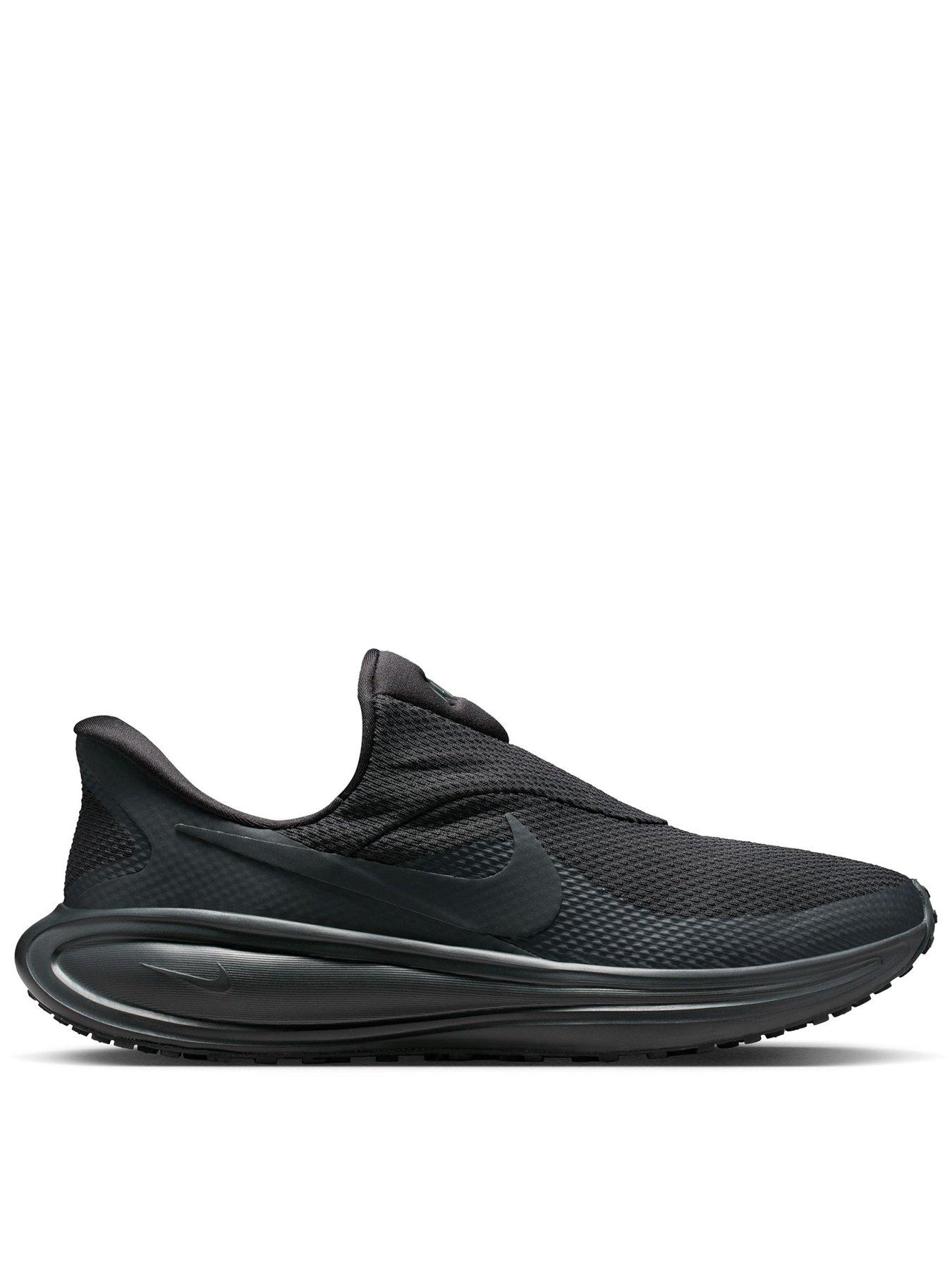 Nike Mens Revolution 8 EasyOn Running Road Trainers - Black