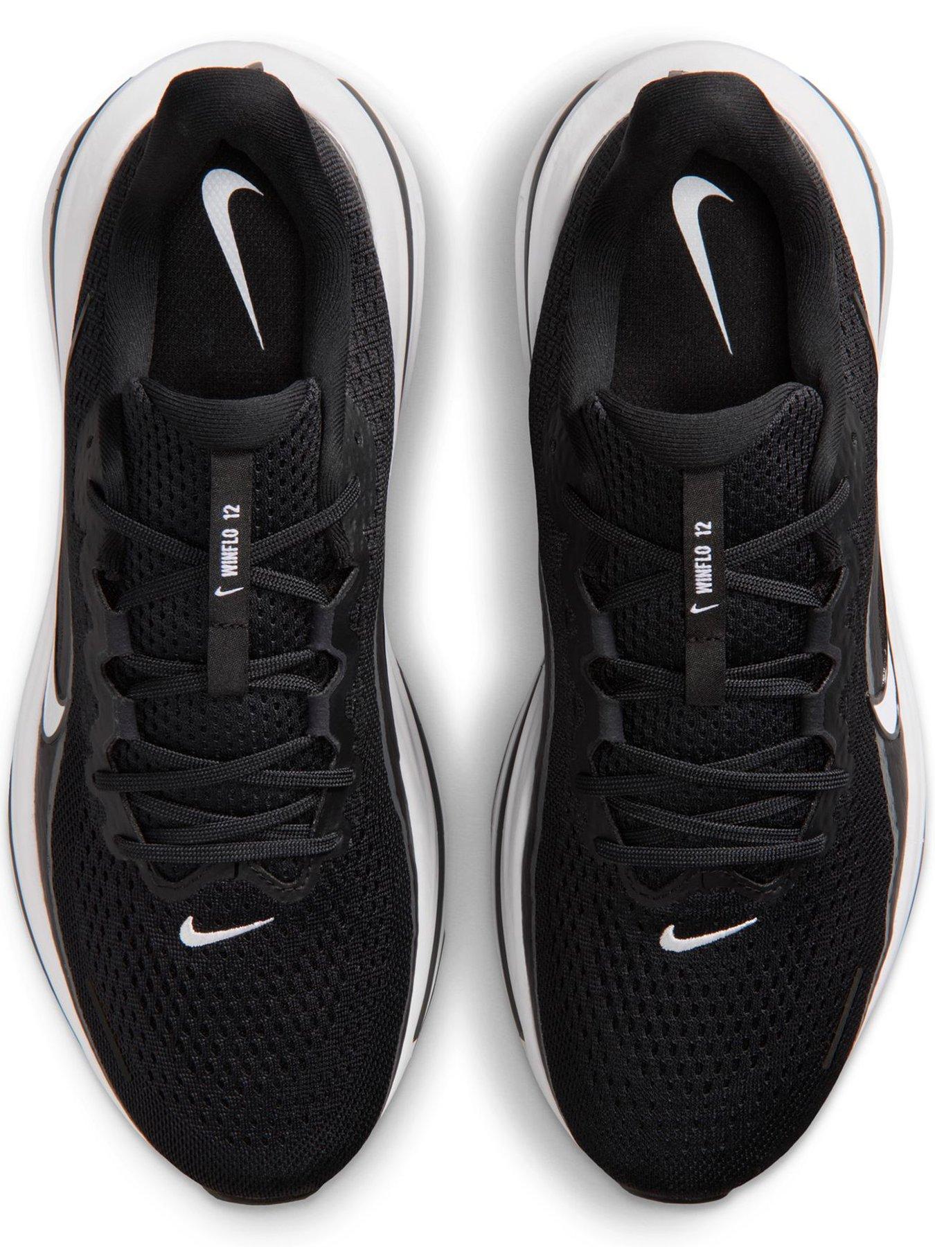 Image 4 of 8 of Nike Mens Running Winflo 12 Trainers - Black