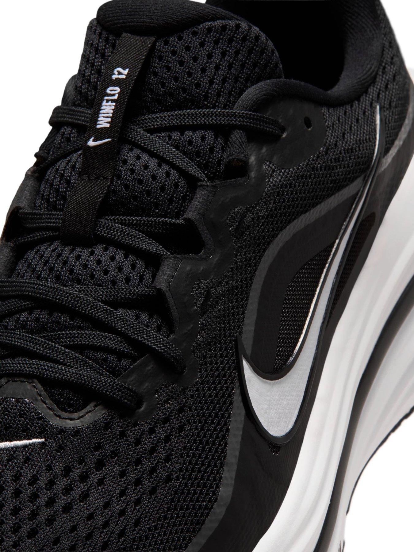 Image 6 of 8 of Nike Mens Running Winflo 12 Trainers - Black
