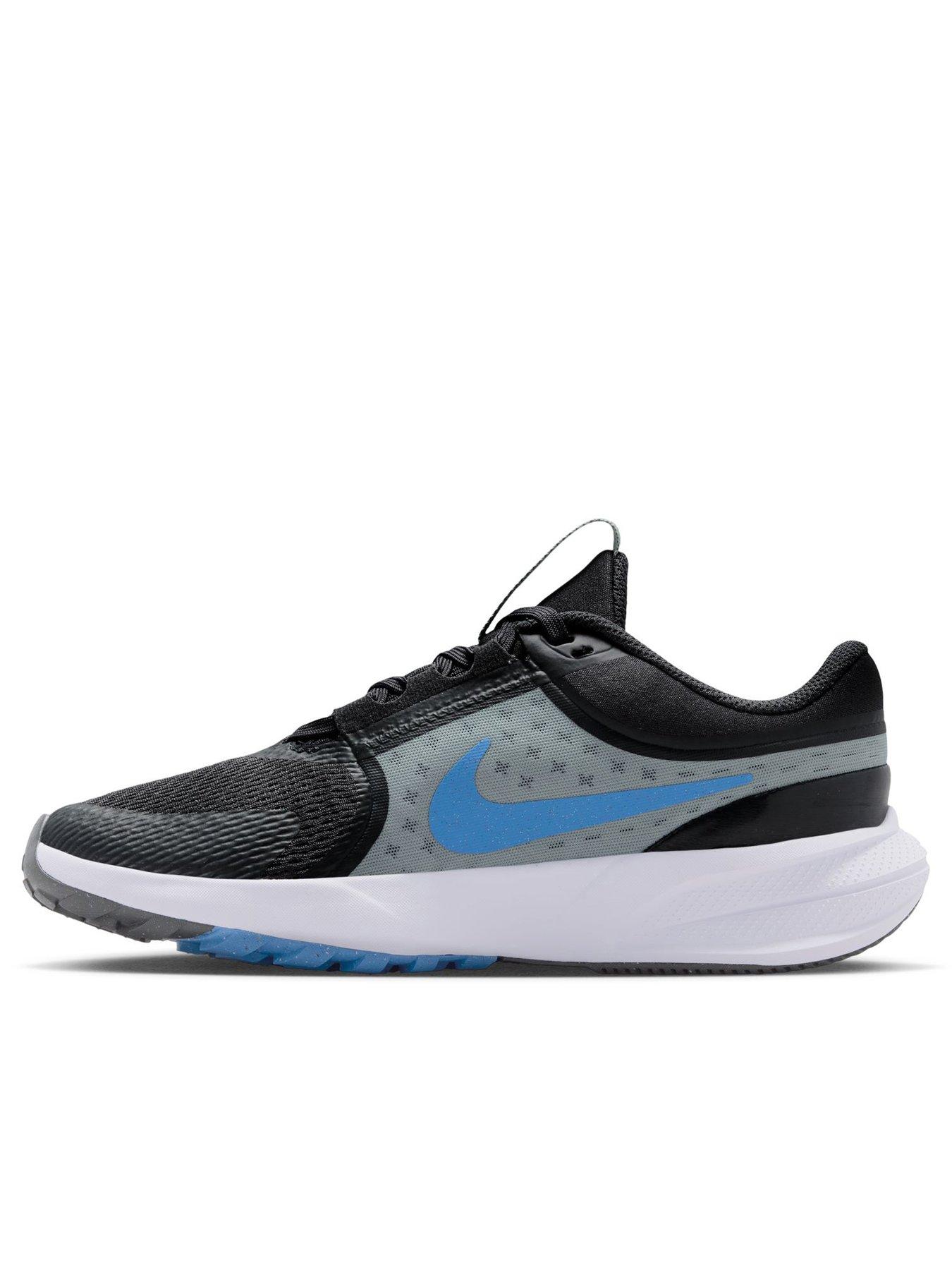 Image 6 of 7 of Nike Big Kids Star Runner 5 Running Trainers - Grey/Blue
