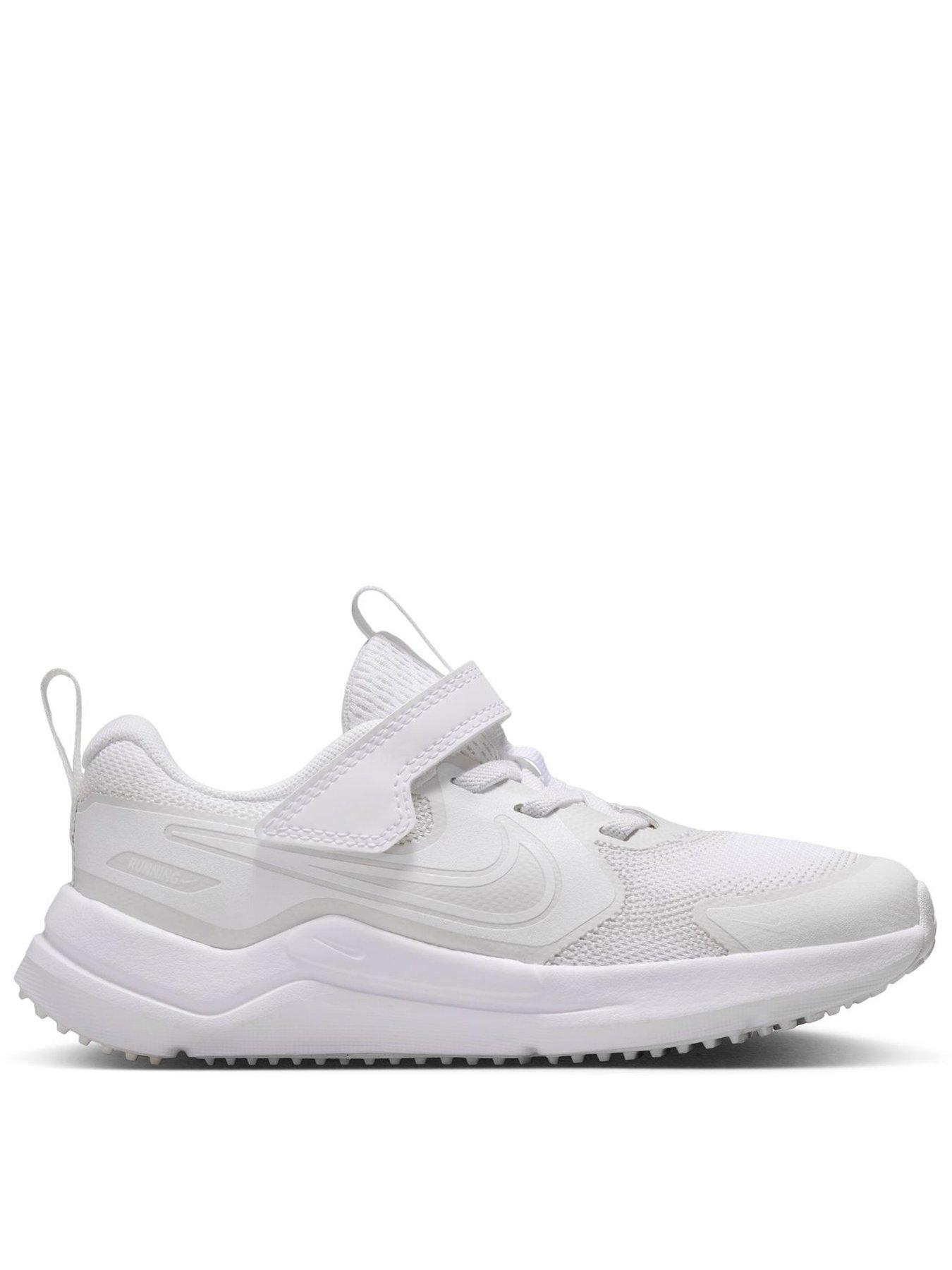Nike Little Kids Cosmic Runner Trainers - White