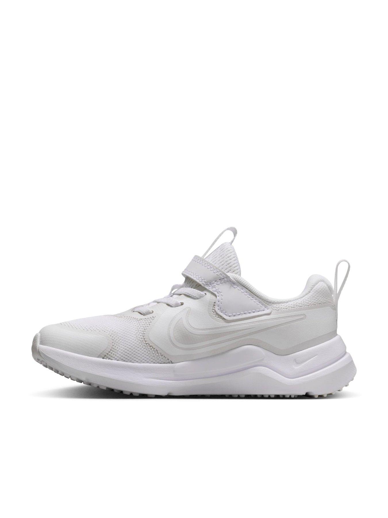 Image 6 of 7 of Nike Little Kids Cosmic Runner Trainers - White