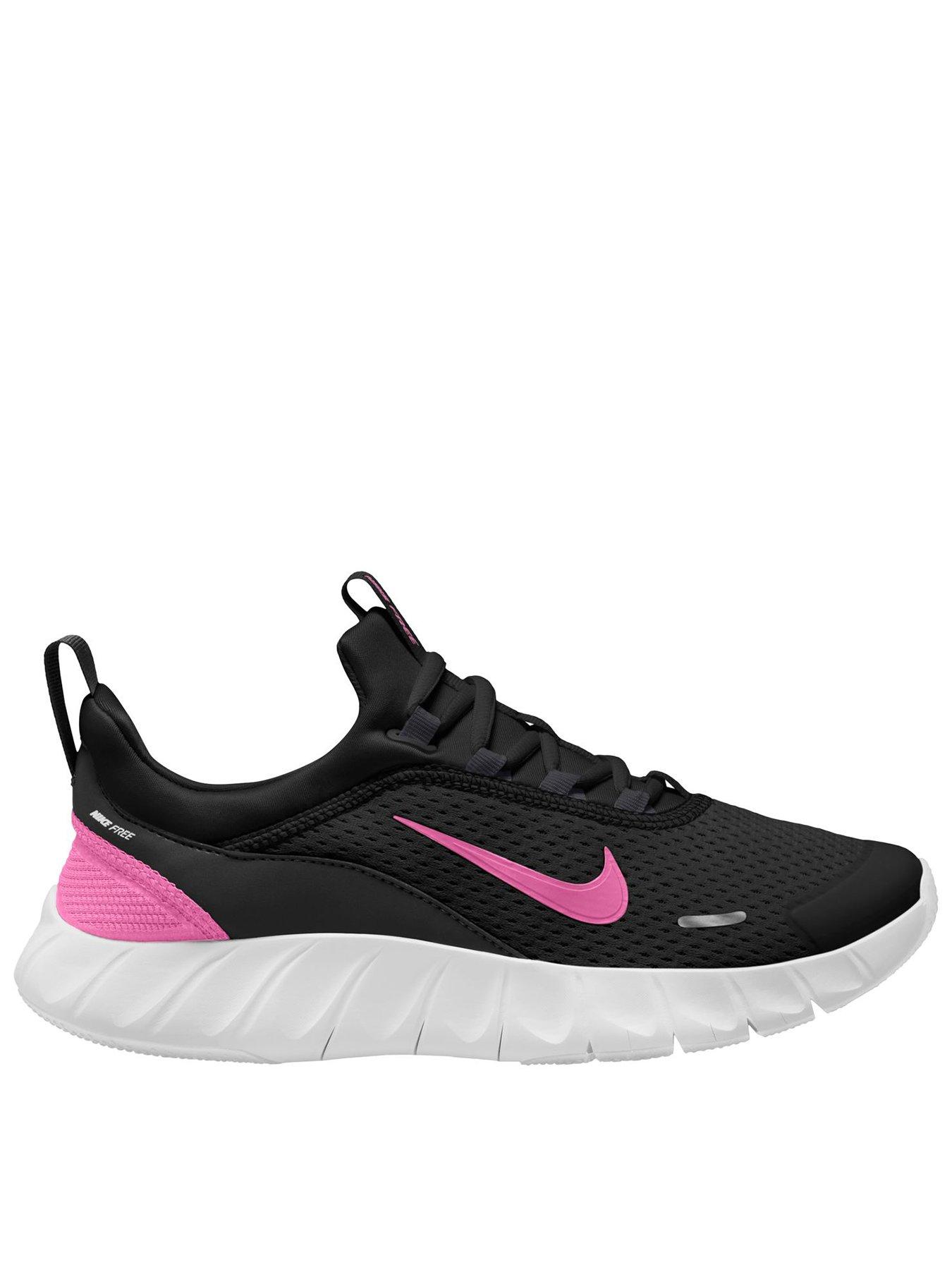 Nike Big Kids Free Ride Running Trainers - Black