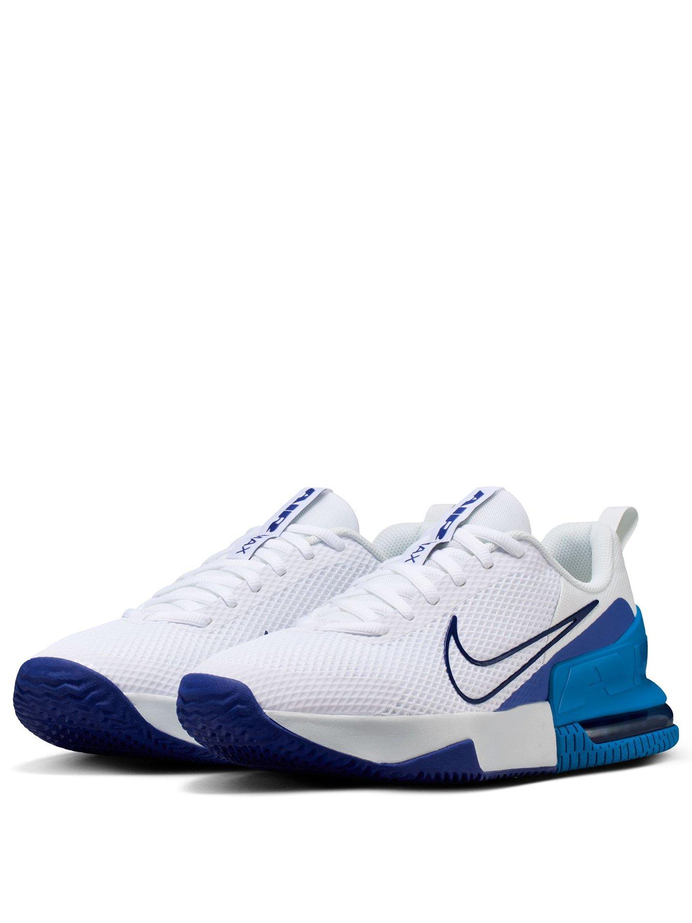 Image 2 of 7 of Nike Mens Training Air Max Alpha 6 Trainers - White/Blue