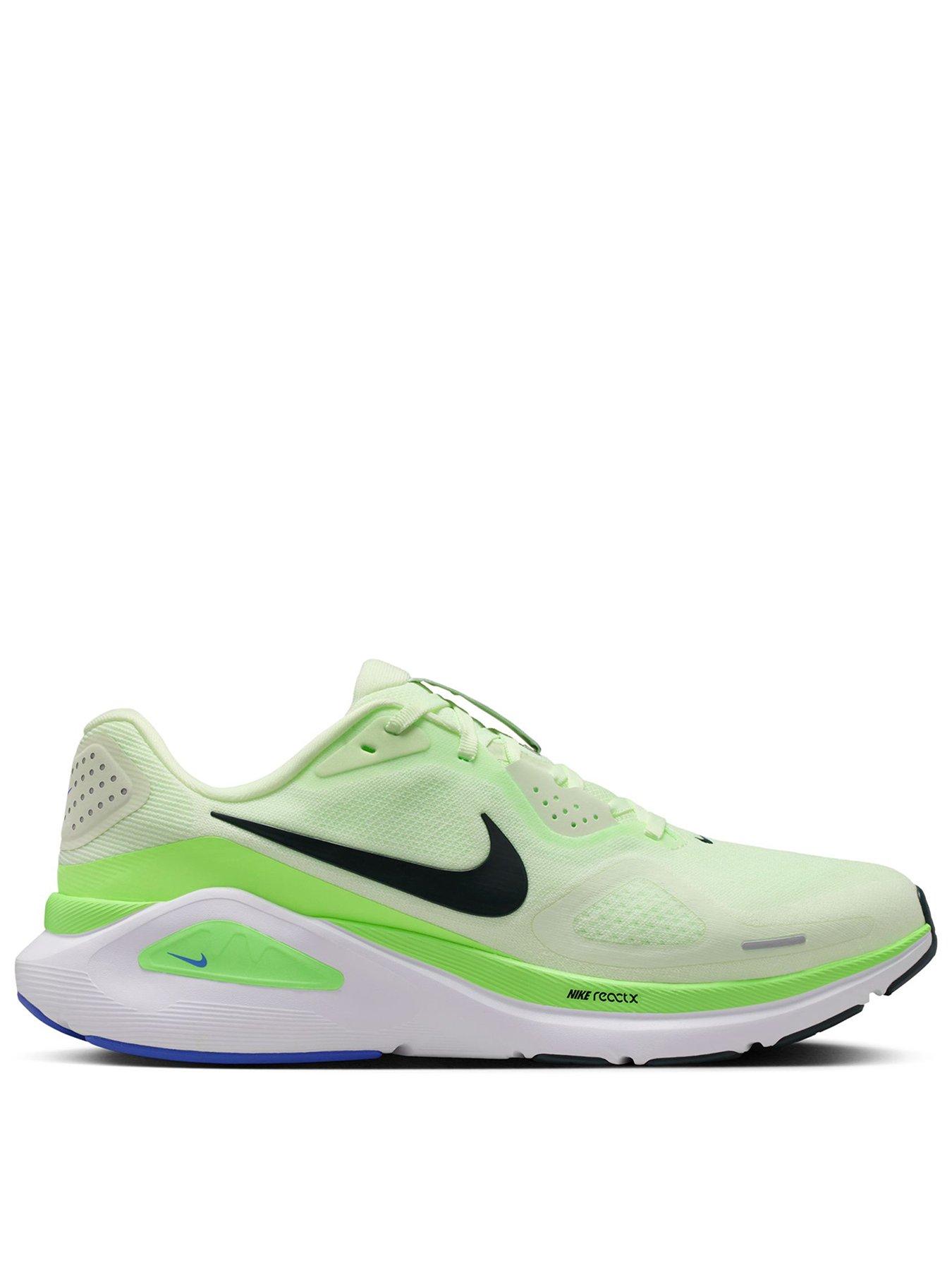 Image 1 of 7 of Nike Mens Running Structure 26 Trainers - Green