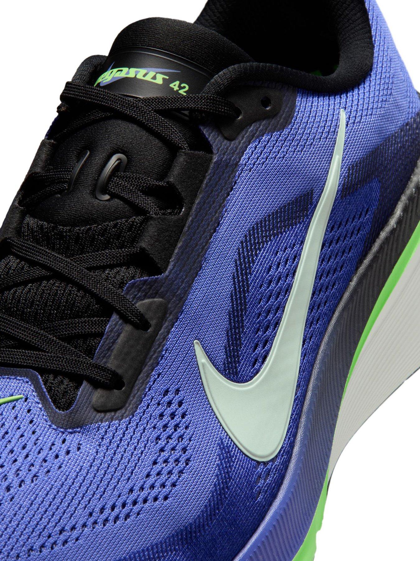 Image 6 of 7 of Nike Mens Running Pegasus 42 Trainers - Blue